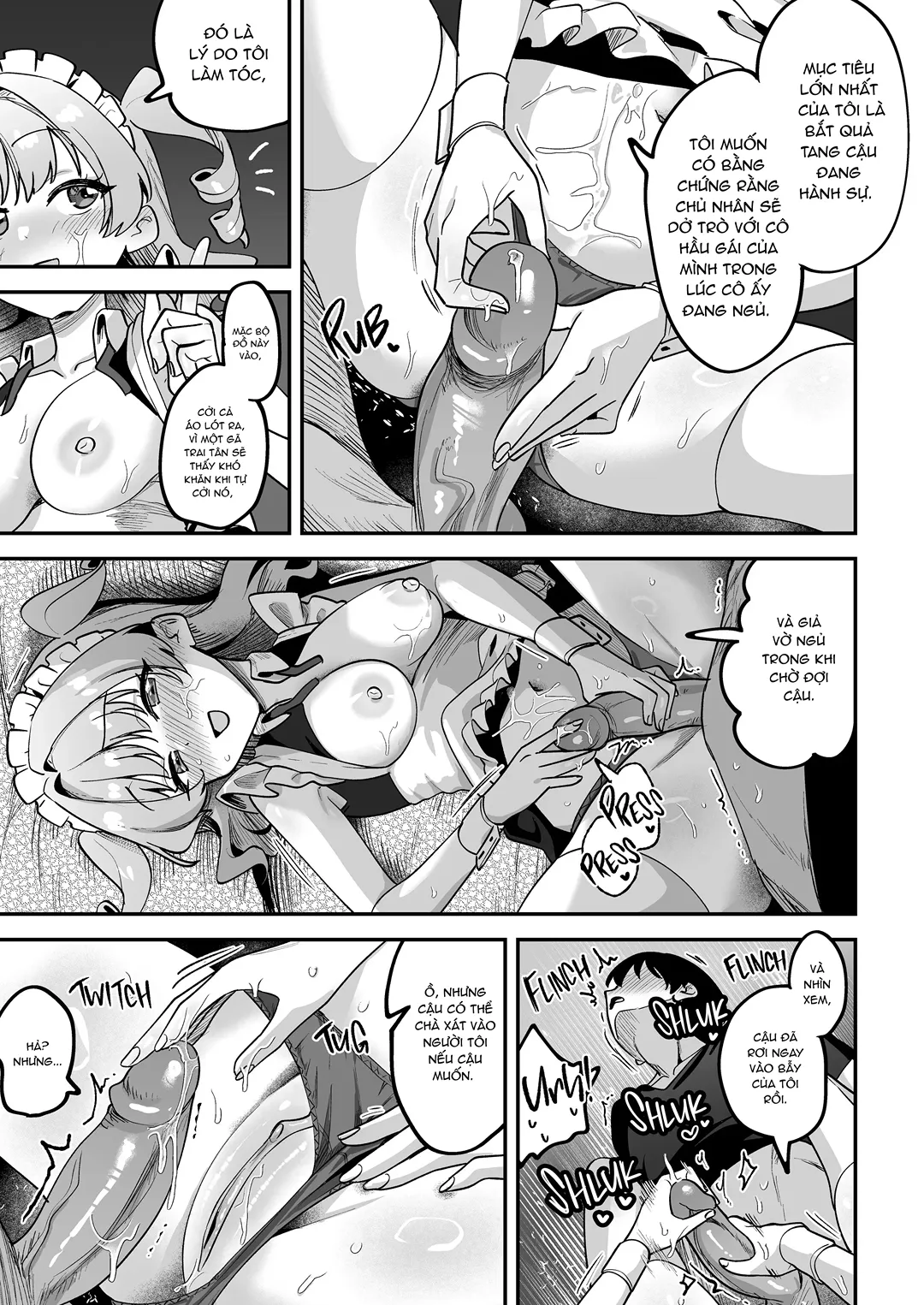 HentaiVN.net - Ảnh 20 - Từ kẻ trộm đồ lót thành người đàn ông thực thụ - Chap 1