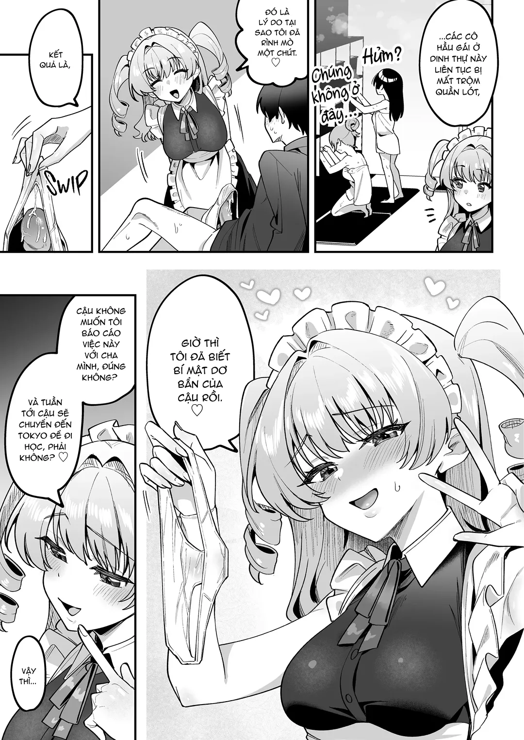 HentaiVN.net - Ảnh 4 - Từ kẻ trộm đồ lót thành người đàn ông thực thụ - Chap 1