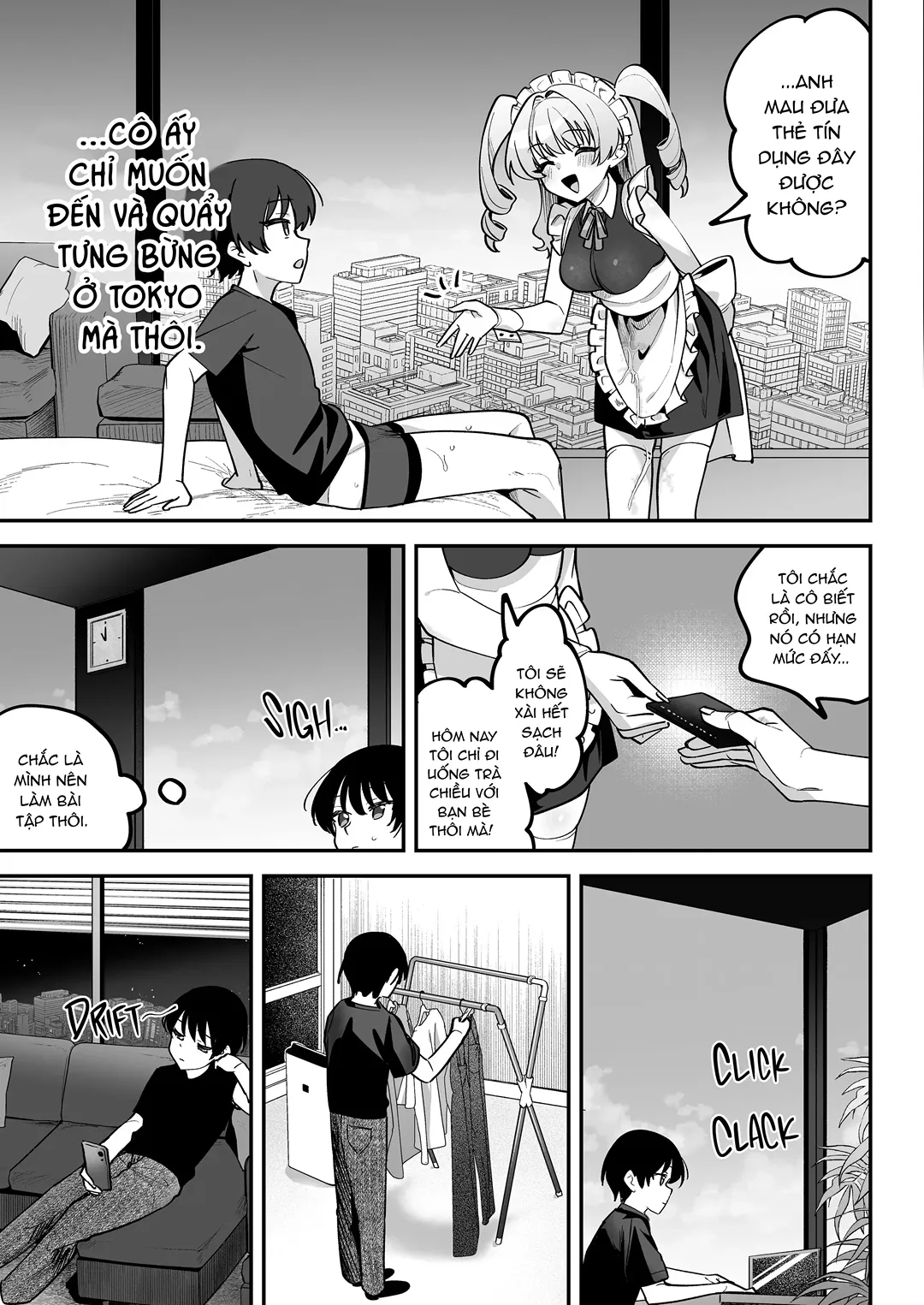HentaiVN.net - Ảnh 6 - Từ kẻ trộm đồ lót thành người đàn ông thực thụ - Chap 1