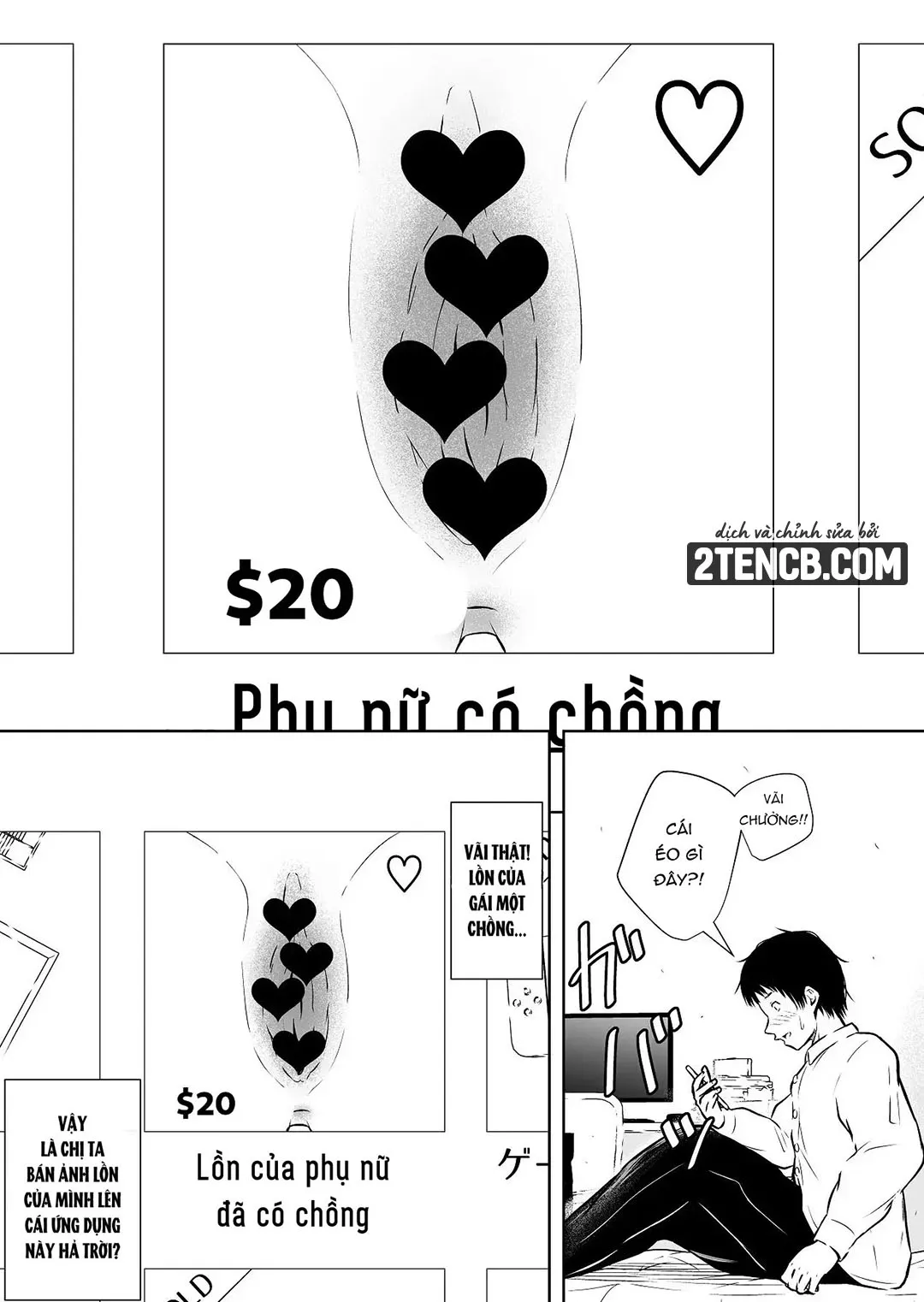 HentaiVN.net - Ảnh 4 - Mua lồn trên app chợ đồ được luôn - Chap 1