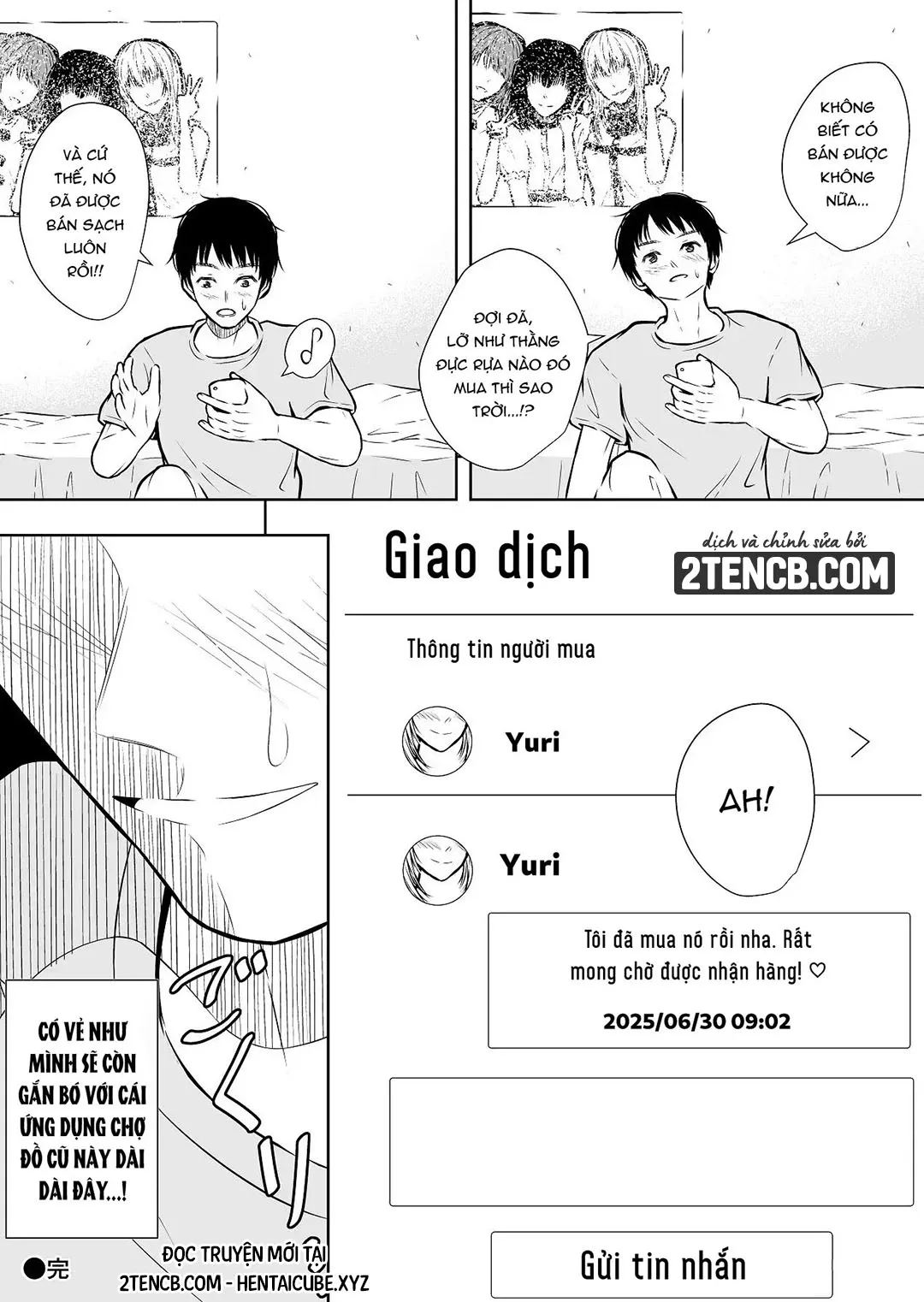 HentaiVN.net - Ảnh 49 - Mua lồn trên app chợ đồ được luôn - Chap 1