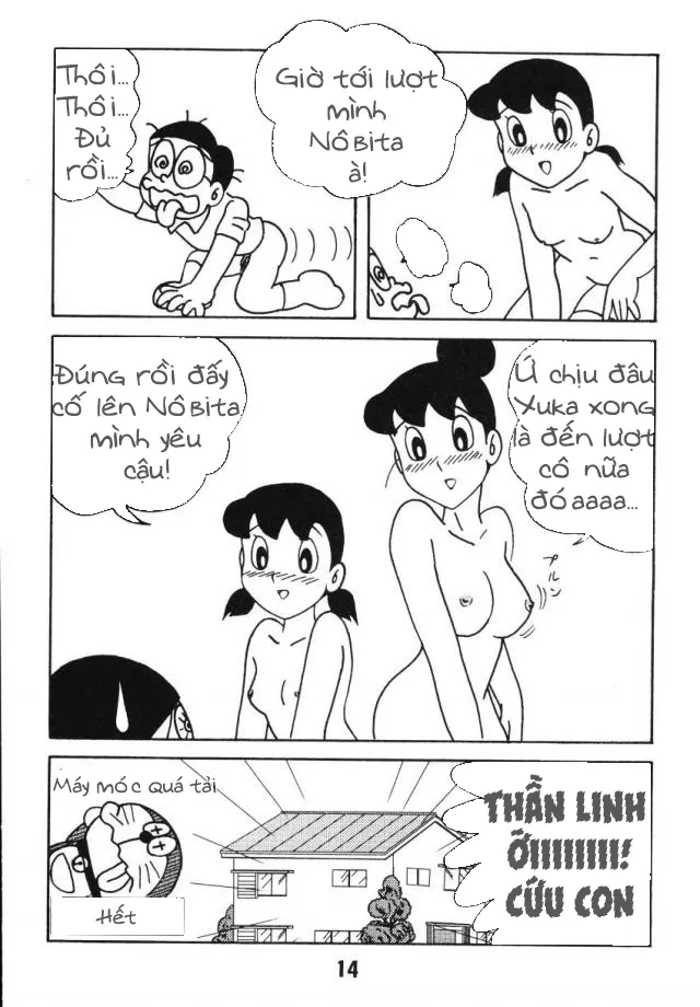 HentaiVN.net - Ảnh 13 - Thánh Nôbita [doraemon,doremon] - Chap 3
