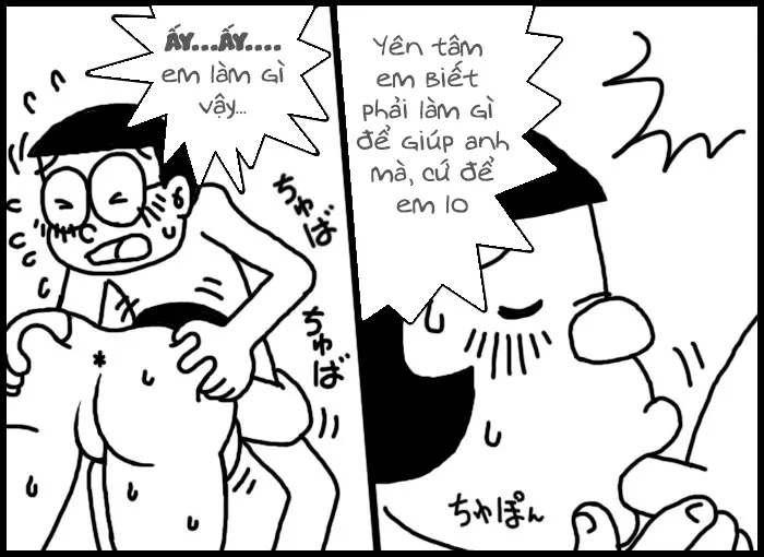 HentaiVN.net - Ảnh 12 - Thánh Nôbita [doraemon,doremon] - Chap 6