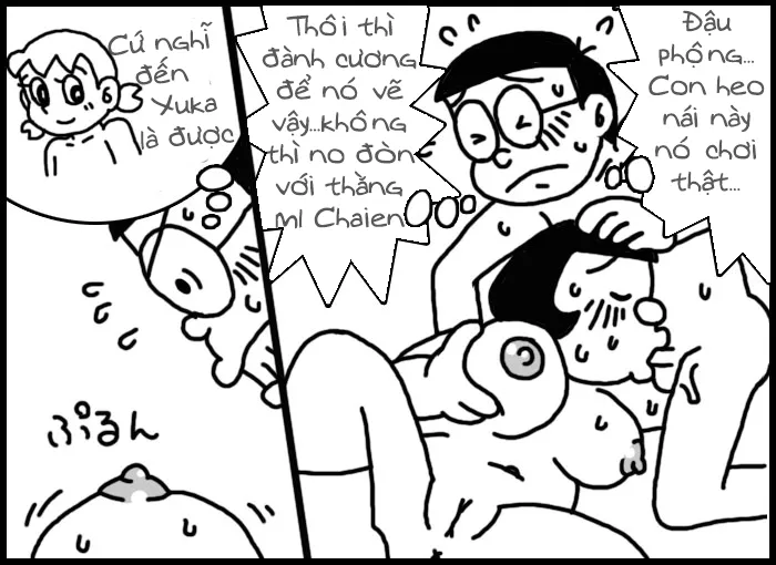 HentaiVN.net - Ảnh 13 - Thánh Nôbita [doraemon,doremon] - Chap 6