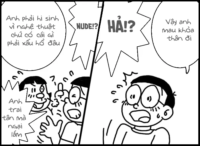 HentaiVN.net - Ảnh 4 - Thánh Nôbita [doraemon,doremon] - Chap 6