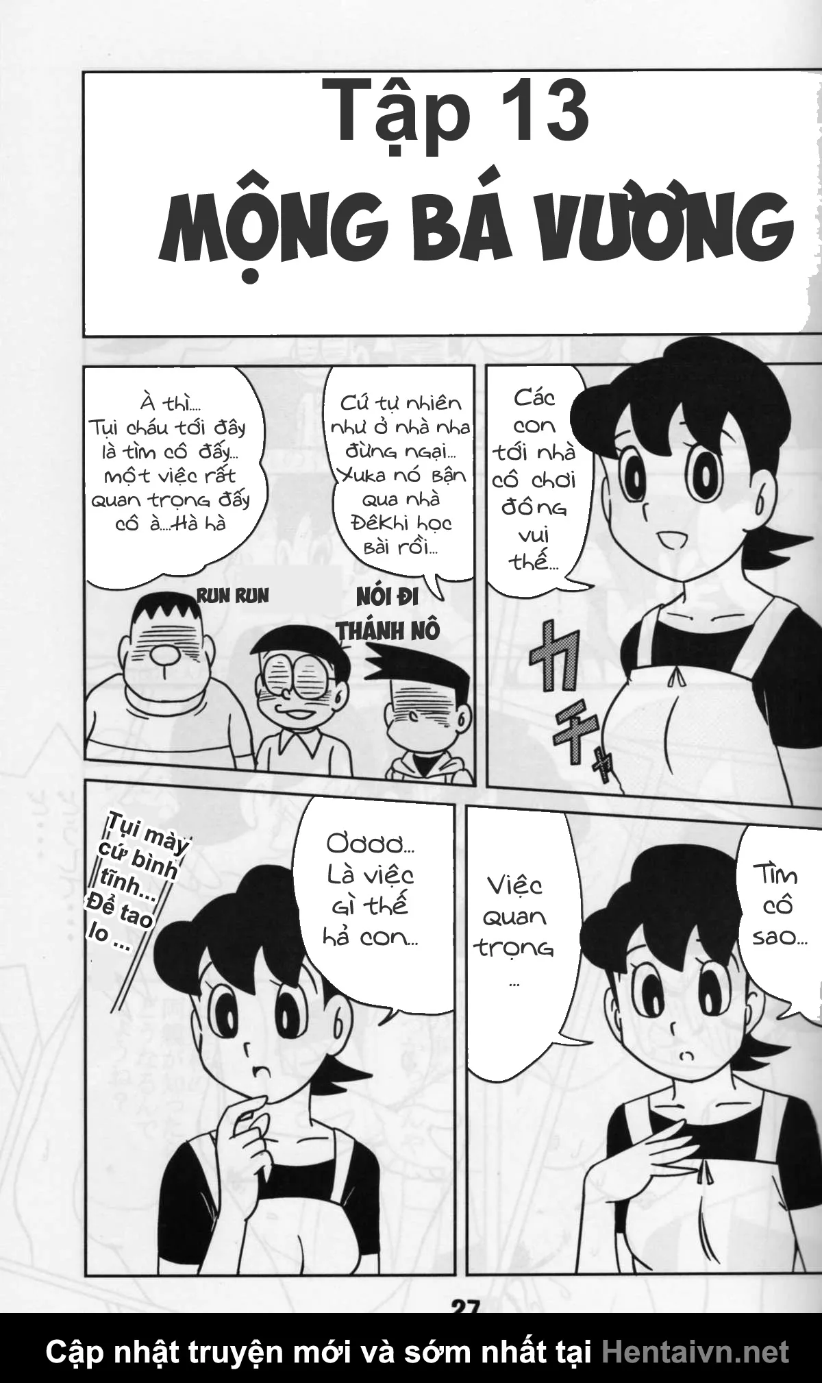 HentaiVN.net - Ảnh 4 - Thánh Nôbita [doraemon,doremon] - Chap 13