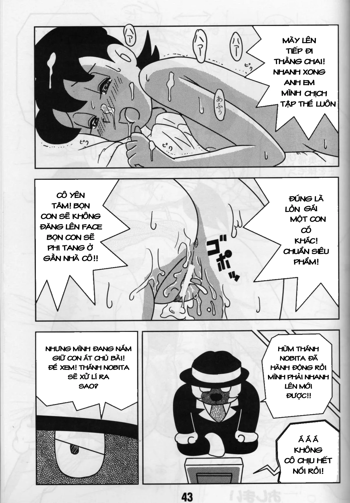 HentaiVN.net - Ảnh 13 - Thánh Nôbita [doraemon,doremon] - Chap 14