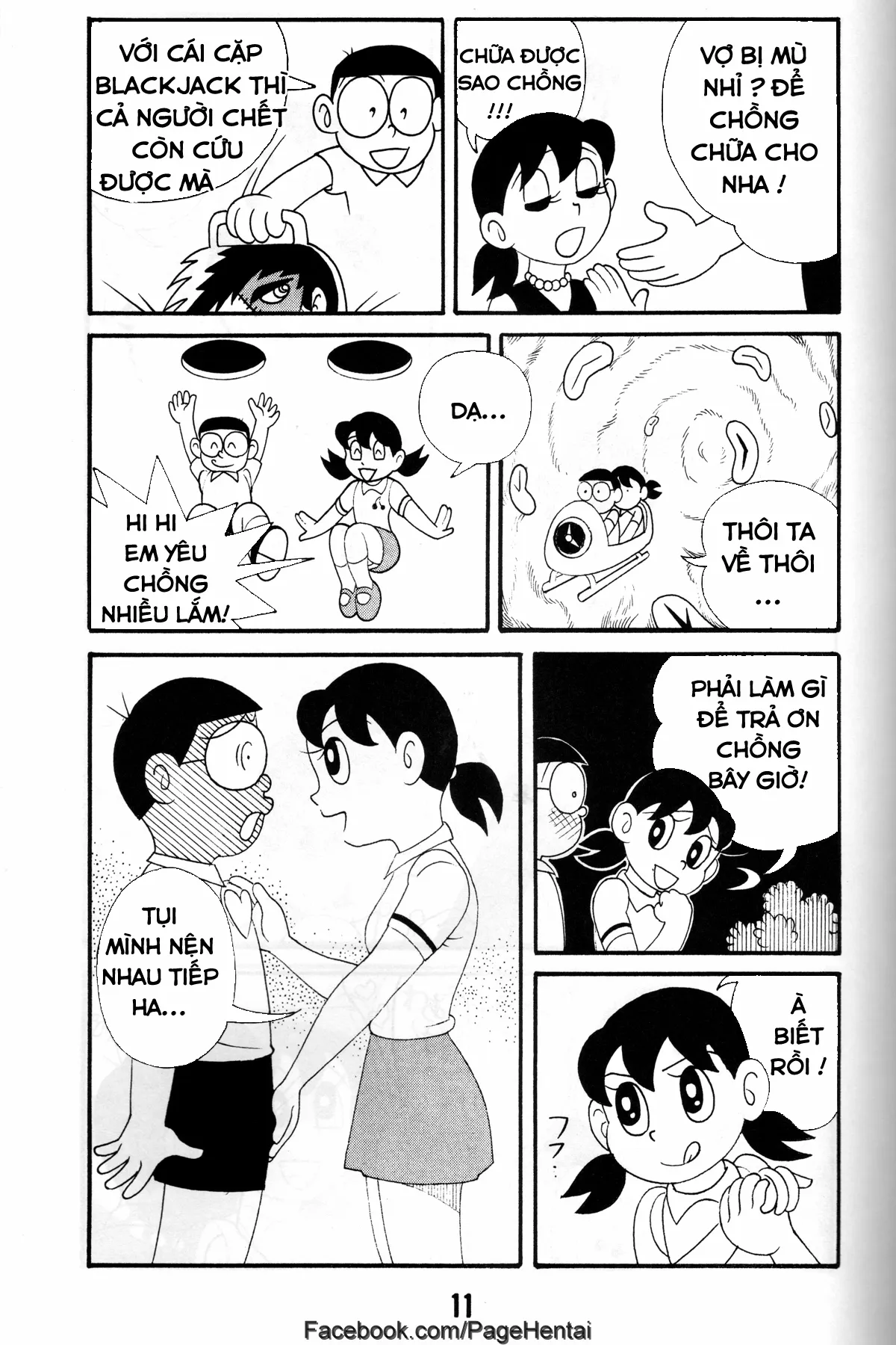 HentaiVN.net - Ảnh 9 - Thánh Nôbita [doraemon,doremon] - Chap 17