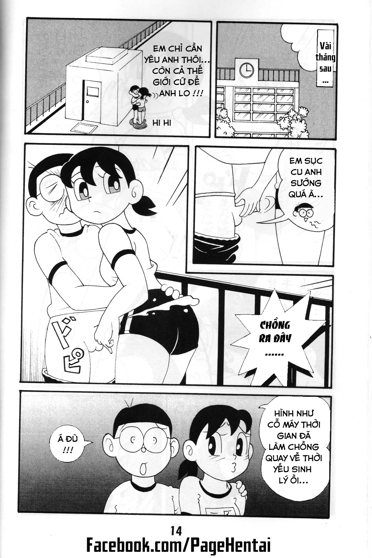 HentaiVN.net - Ảnh 12 - Thánh Nôbita [doraemon,doremon] - Chap 17