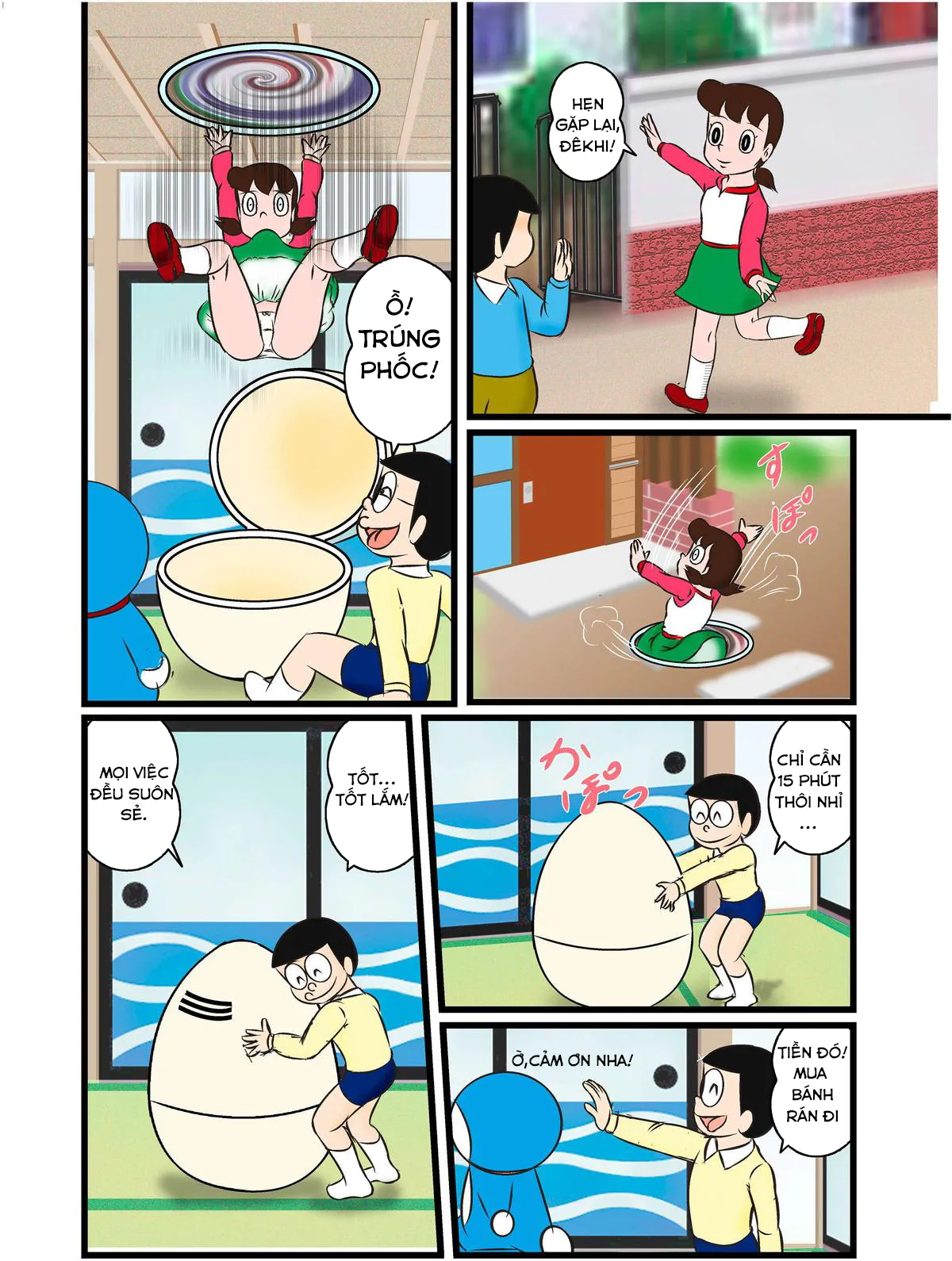 HentaiVN.net - Ảnh 5 - Thánh Nôbita [doraemon,doremon] - Chap 21