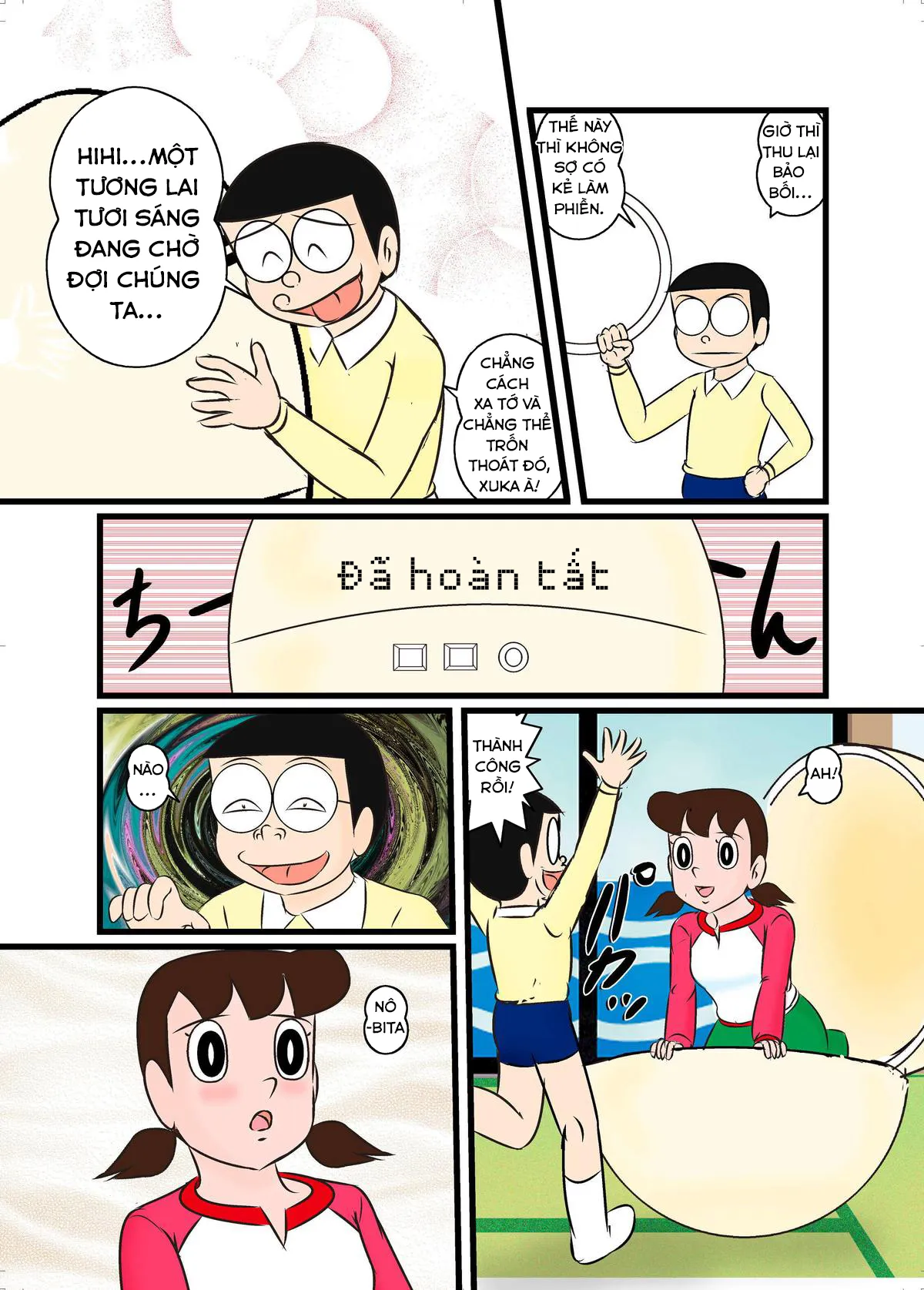 HentaiVN.net - Ảnh 6 - Thánh Nôbita [doraemon,doremon] - Chap 21