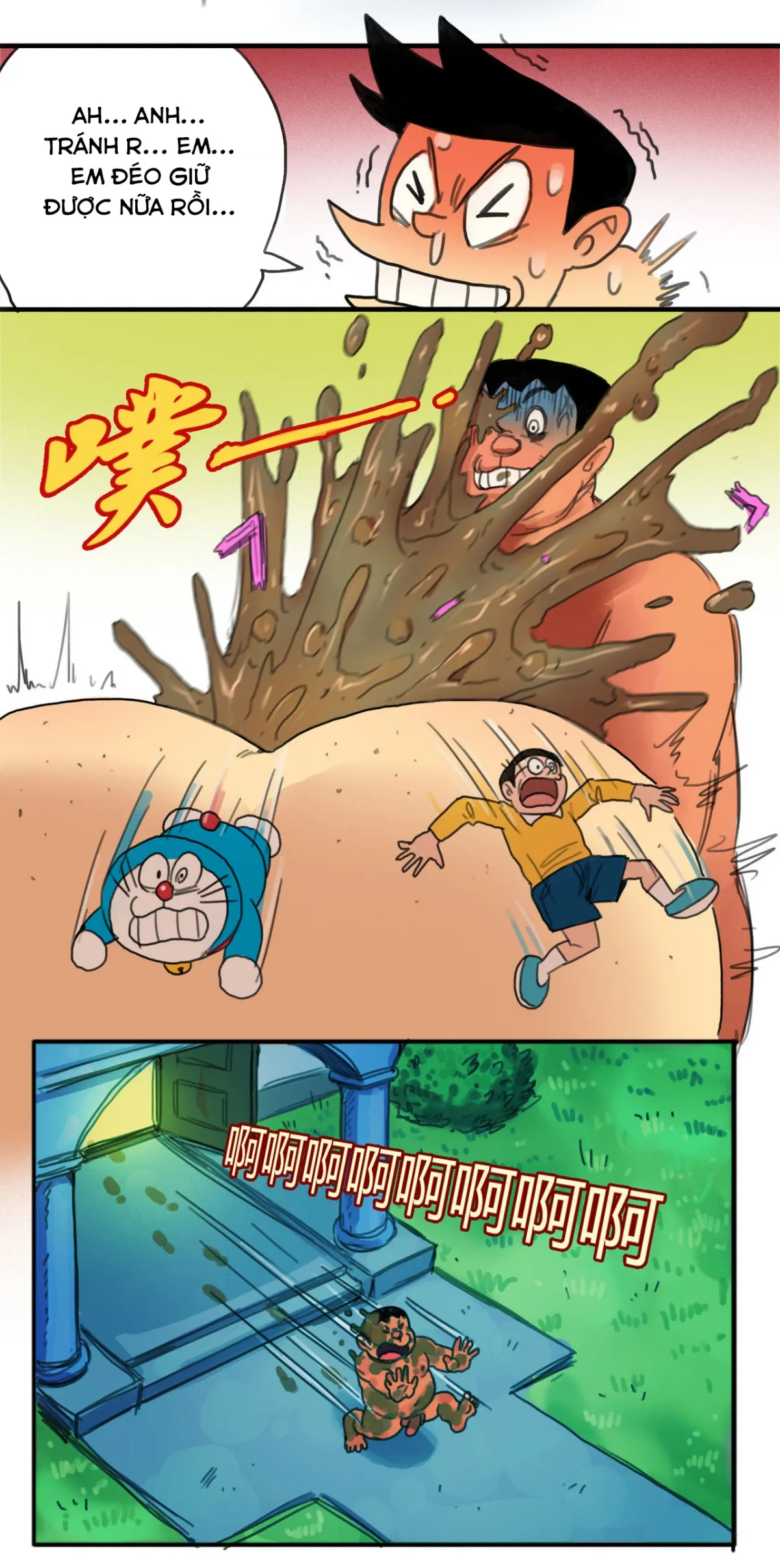 HentaiVN.net - Ảnh 12 - Thánh Nôbita [doraemon,doremon] - Chap 31