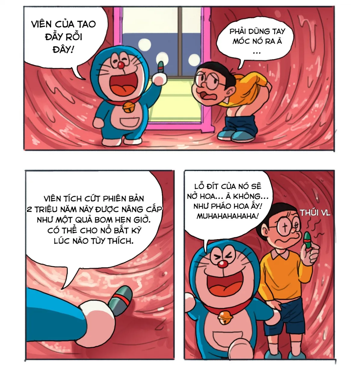 HentaiVN.net - Ảnh 5 - Thánh Nôbita [doraemon,doremon] - Chap 31