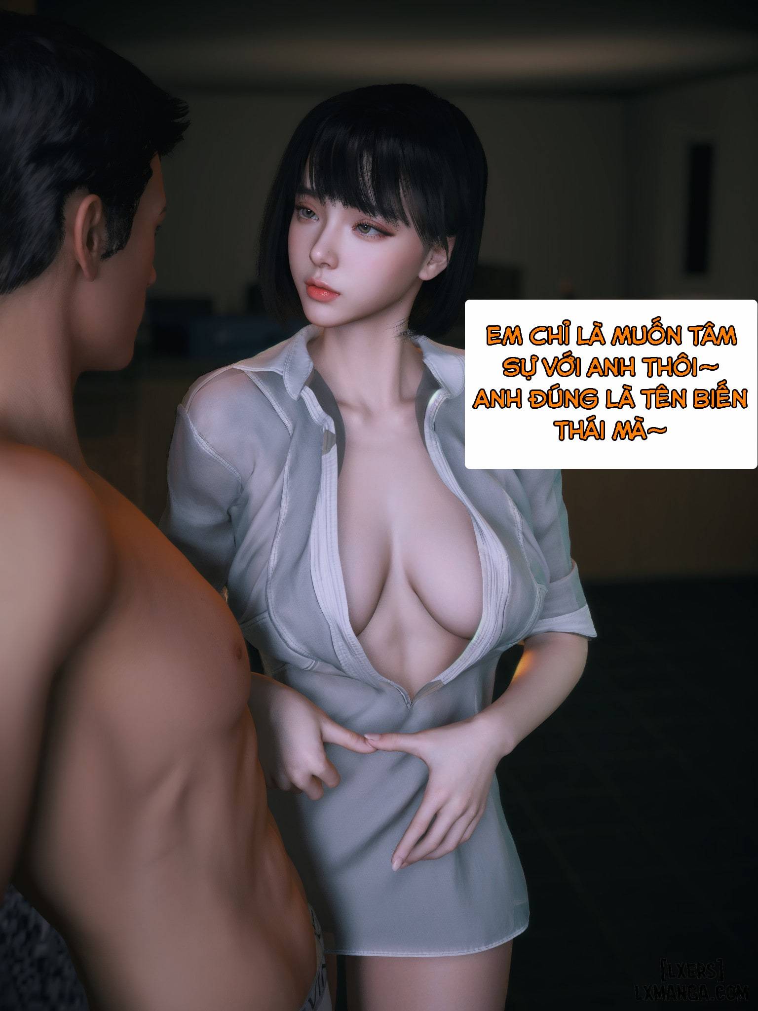HentaiVN.net - Ảnh 26 - Cô Bạn Cùng Phòng Quá Dâm - Chap 1