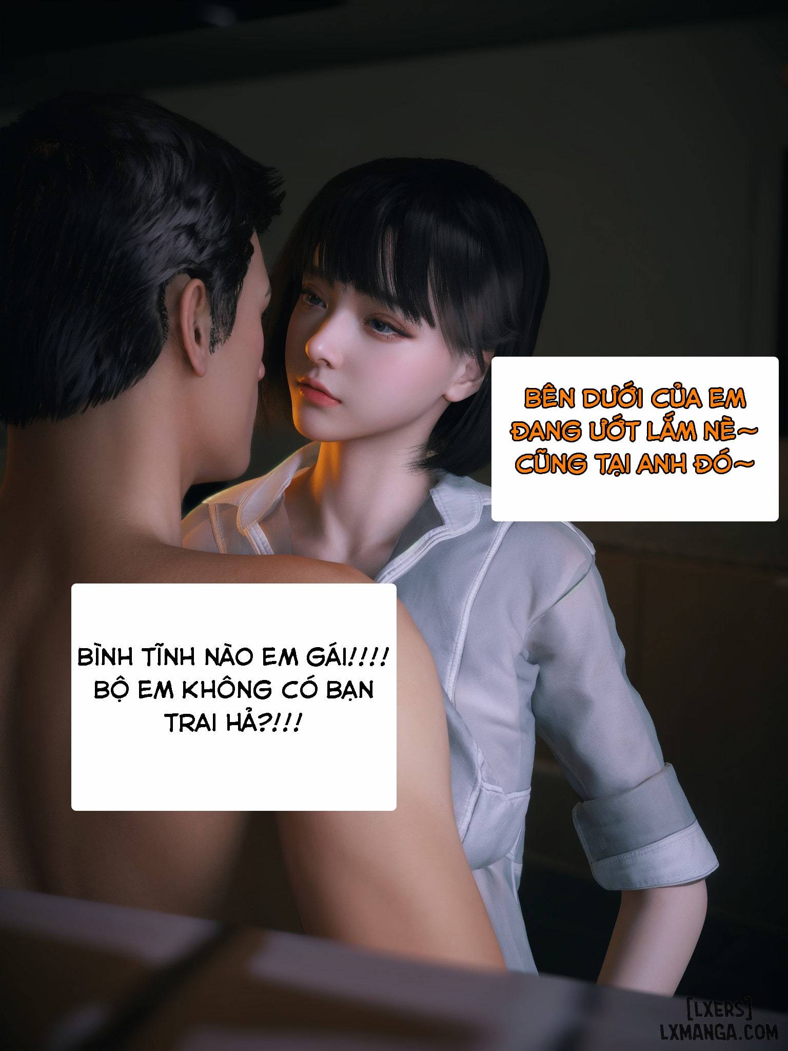 HentaiVN.net - Ảnh 27 - Cô Bạn Cùng Phòng Quá Dâm - Chap 1