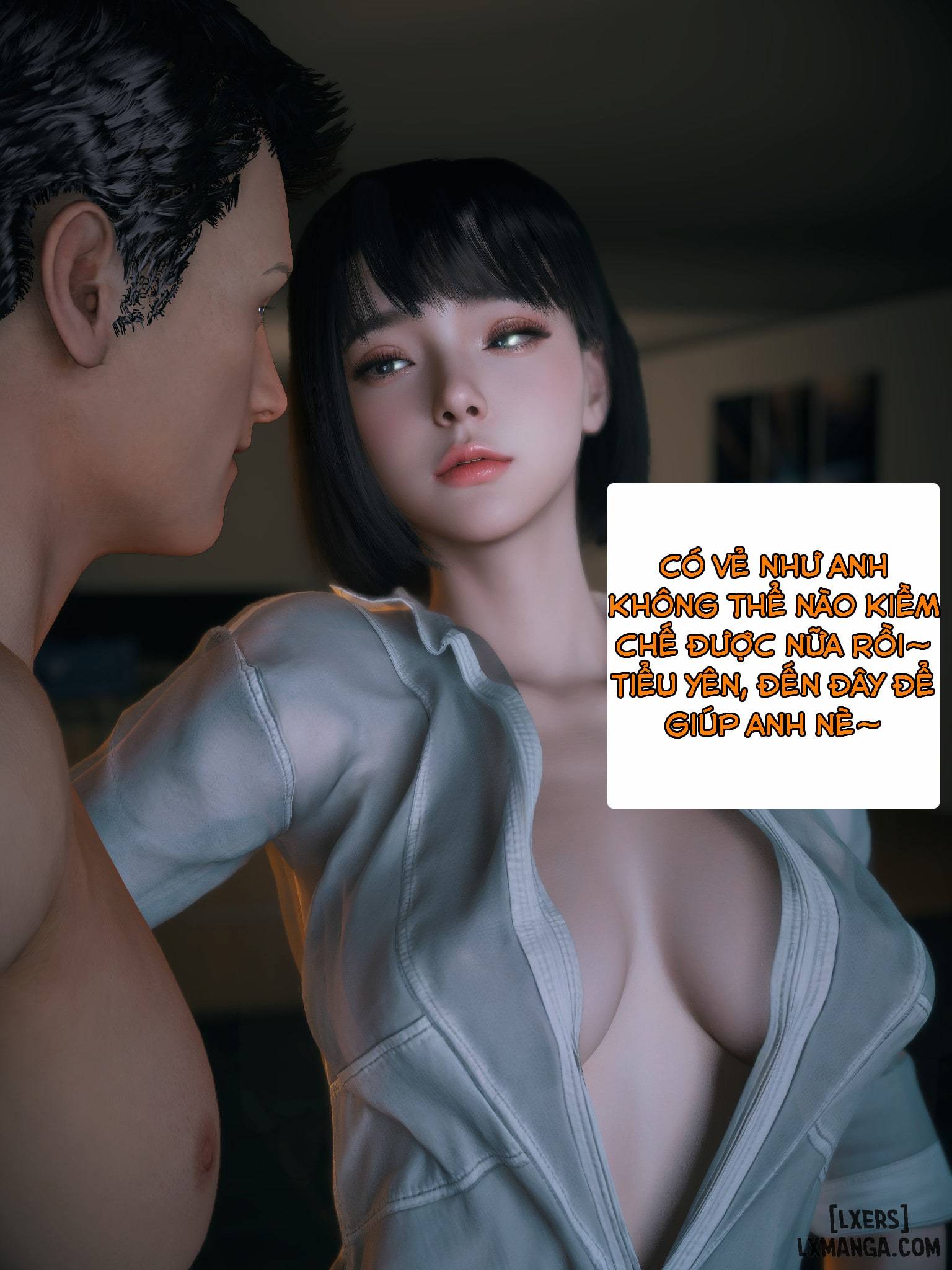 HentaiVN.net - Ảnh 35 - Cô Bạn Cùng Phòng Quá Dâm - Chap 1