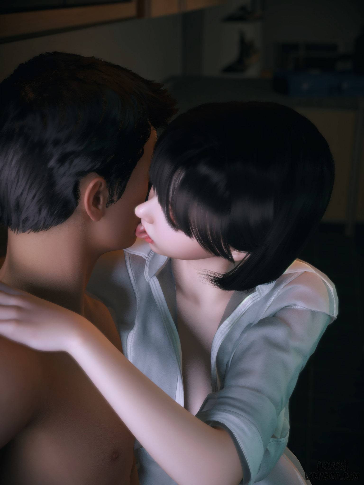 HentaiVN.net - Ảnh 36 - Cô Bạn Cùng Phòng Quá Dâm - Chap 1
