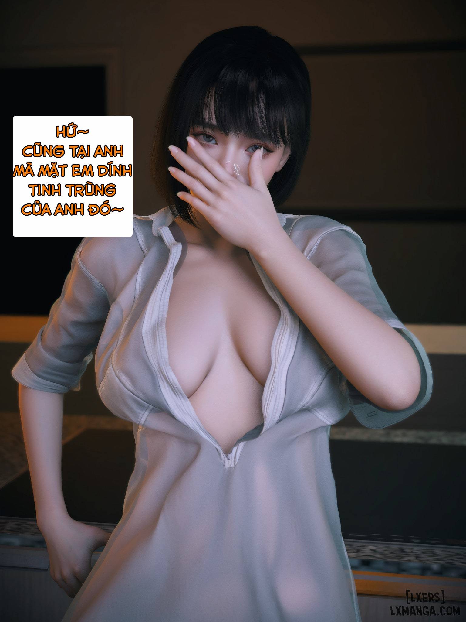 HentaiVN.net - Ảnh 55 - Cô Bạn Cùng Phòng Quá Dâm - Chap 1