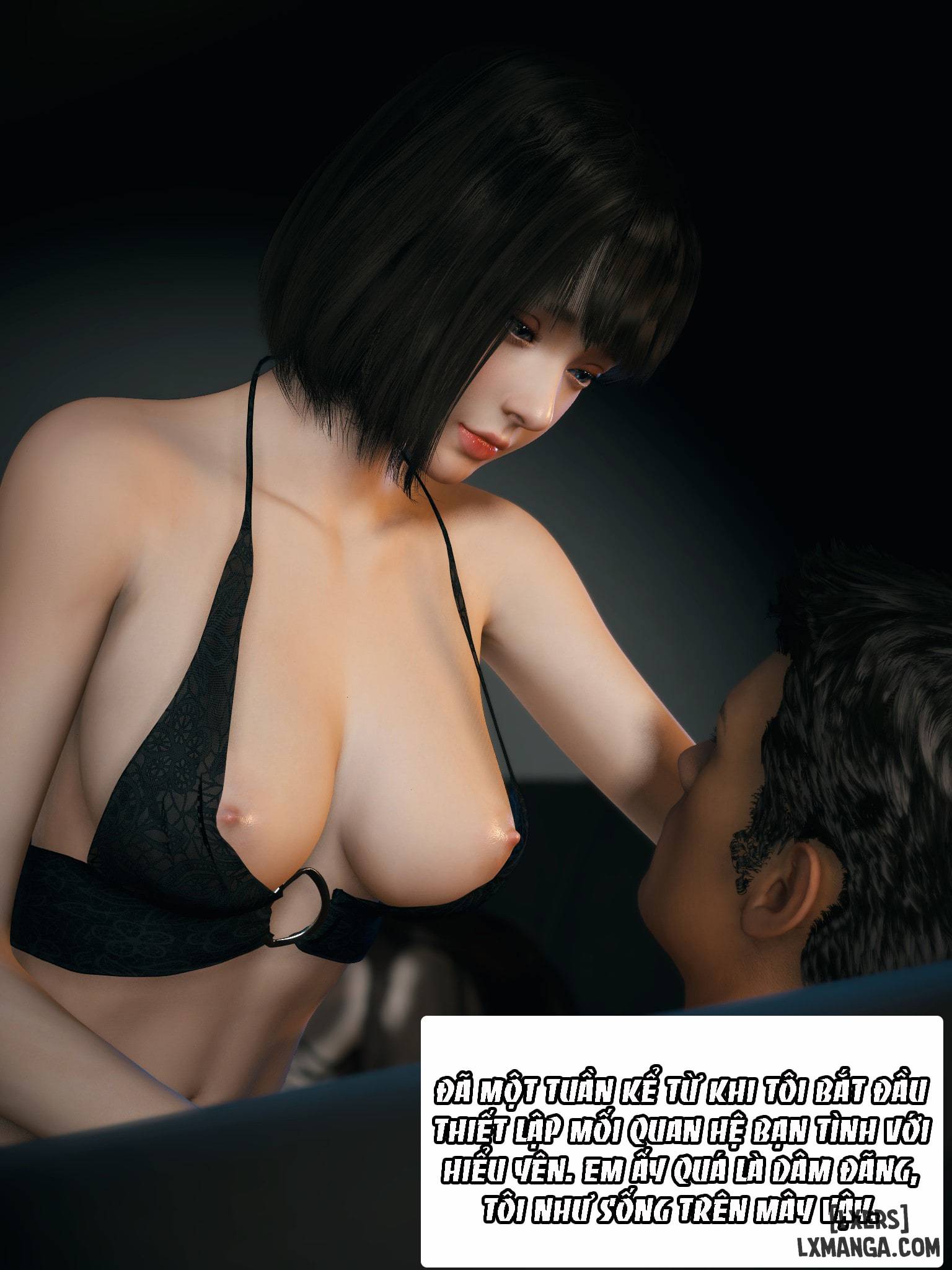 HentaiVN.net - Ảnh 3 - Cô Bạn Cùng Phòng Quá Dâm - Chap 2