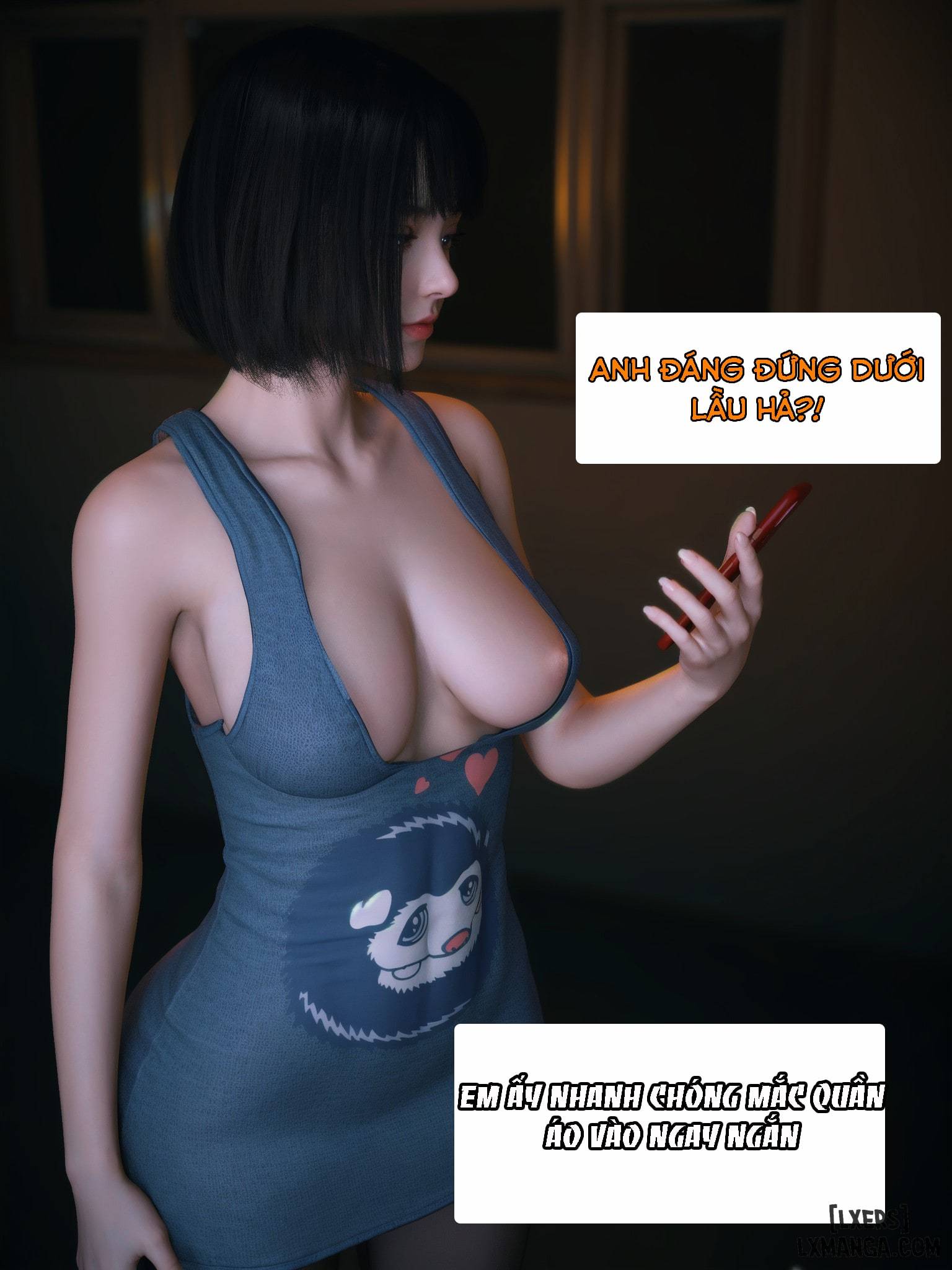 HentaiVN.net - Ảnh 63 - Cô Bạn Cùng Phòng Quá Dâm - Chap 2