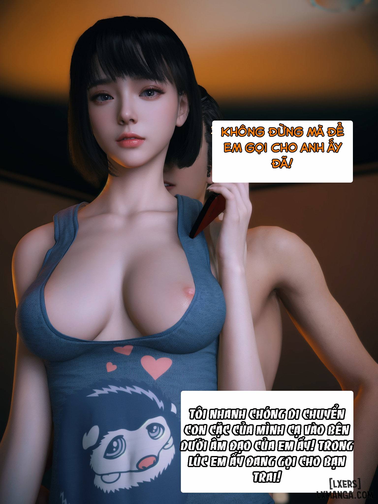HentaiVN.net - Ảnh 69 - Cô Bạn Cùng Phòng Quá Dâm - Chap 2