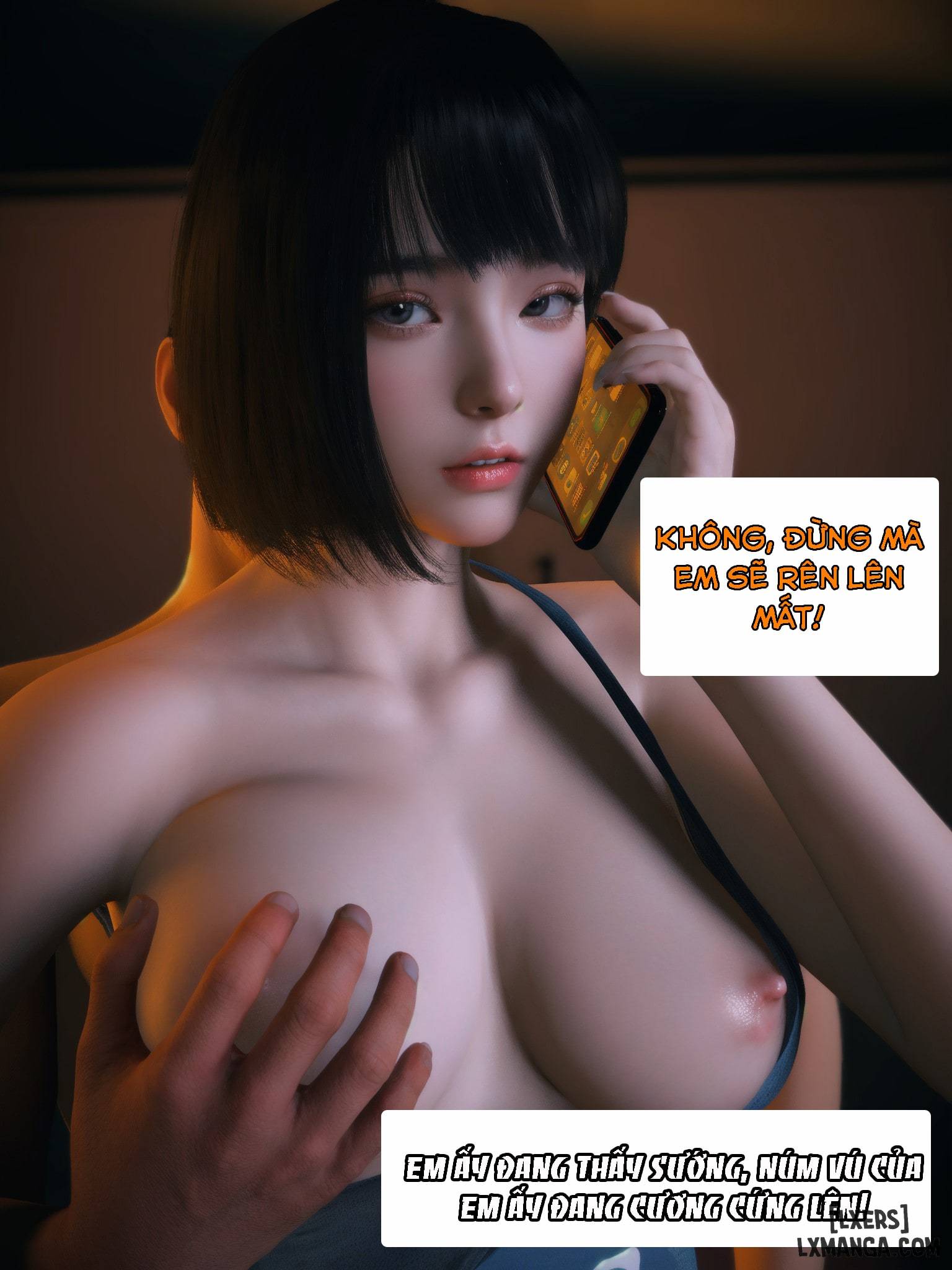 HentaiVN.net - Ảnh 71 - Cô Bạn Cùng Phòng Quá Dâm - Chap 2