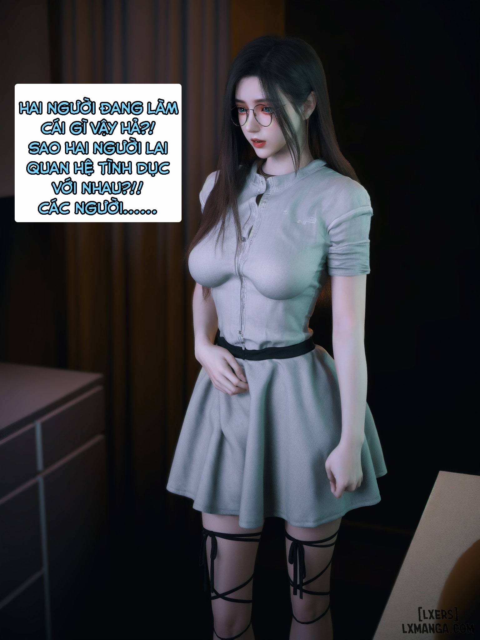 HentaiVN.net - Ảnh 28 - Cô Bạn Cùng Phòng Quá Dâm - Chap 3