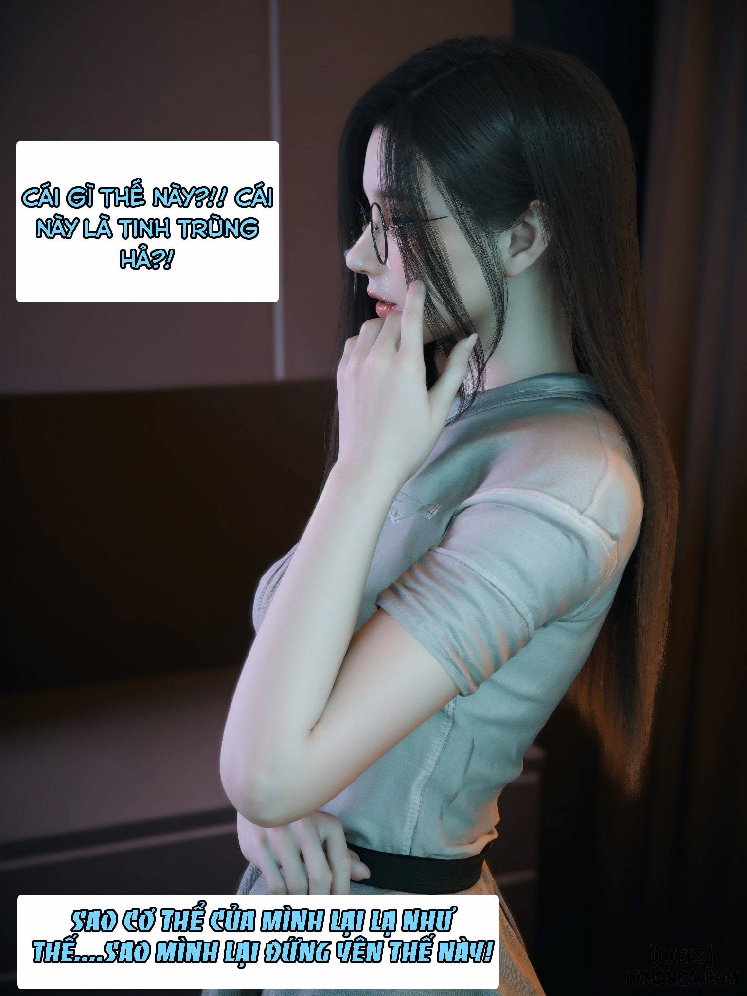 HentaiVN.net - Ảnh 29 - Cô Bạn Cùng Phòng Quá Dâm - Chap 3