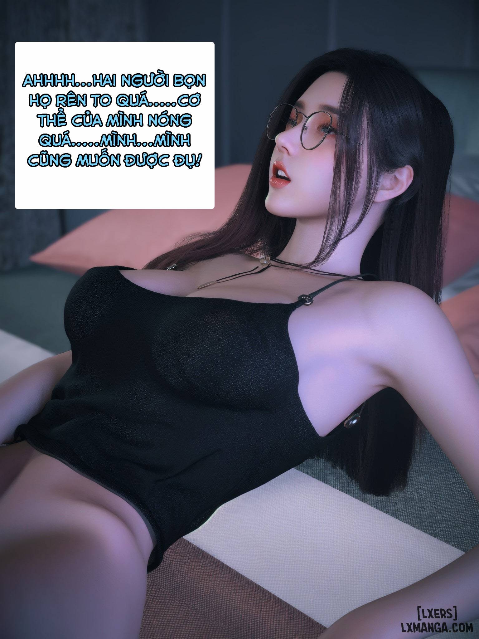 HentaiVN.net - Ảnh 36 - Cô Bạn Cùng Phòng Quá Dâm - Chap 3