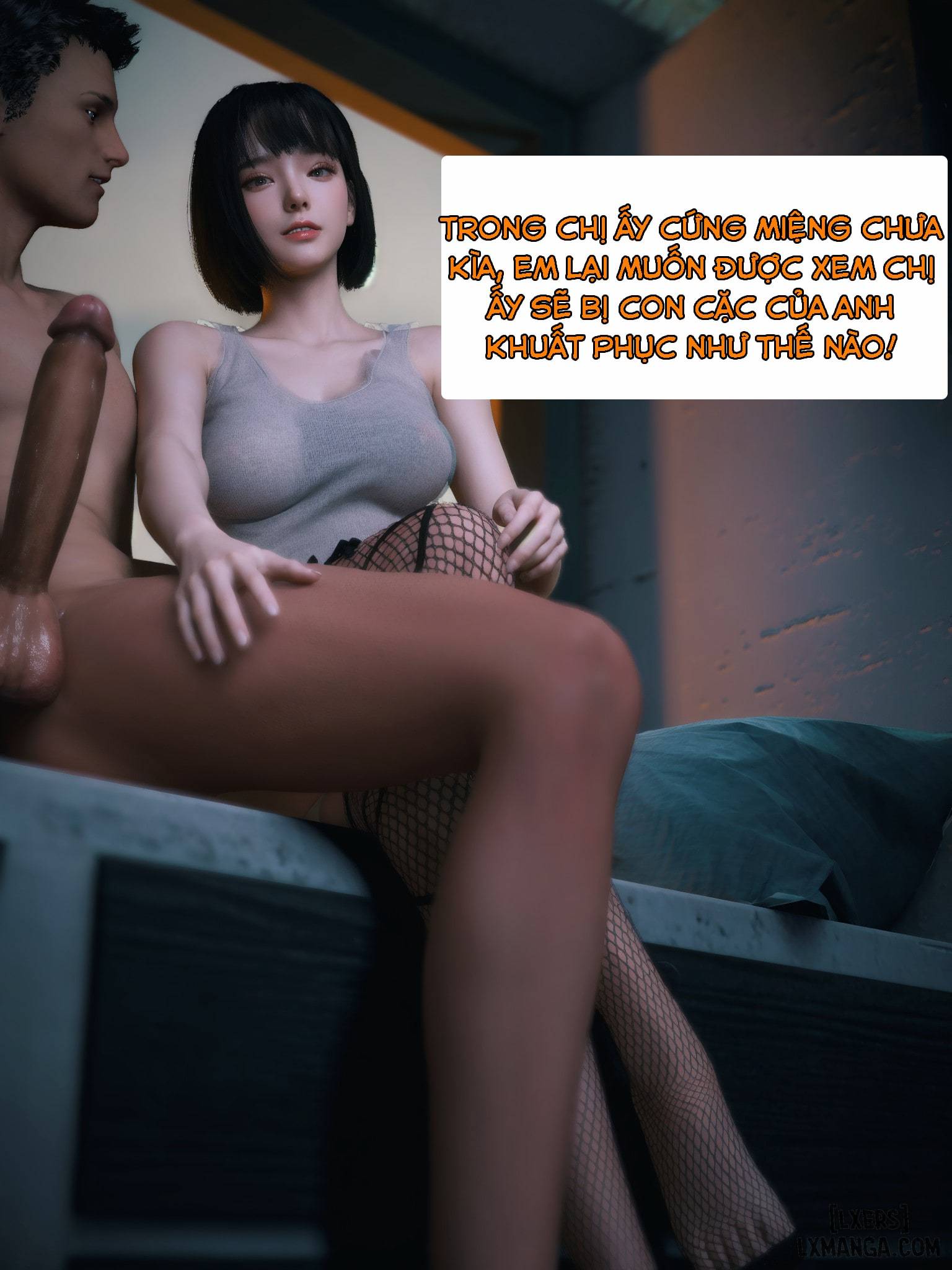HentaiVN.net - Ảnh 53 - Cô Bạn Cùng Phòng Quá Dâm - Chap 3