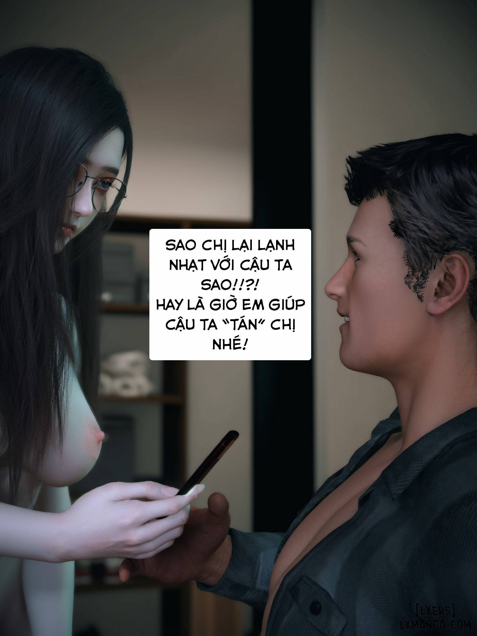 HentaiVN.net - Ảnh 119 - Cô Bạn Cùng Phòng Quá Dâm - Chap 4