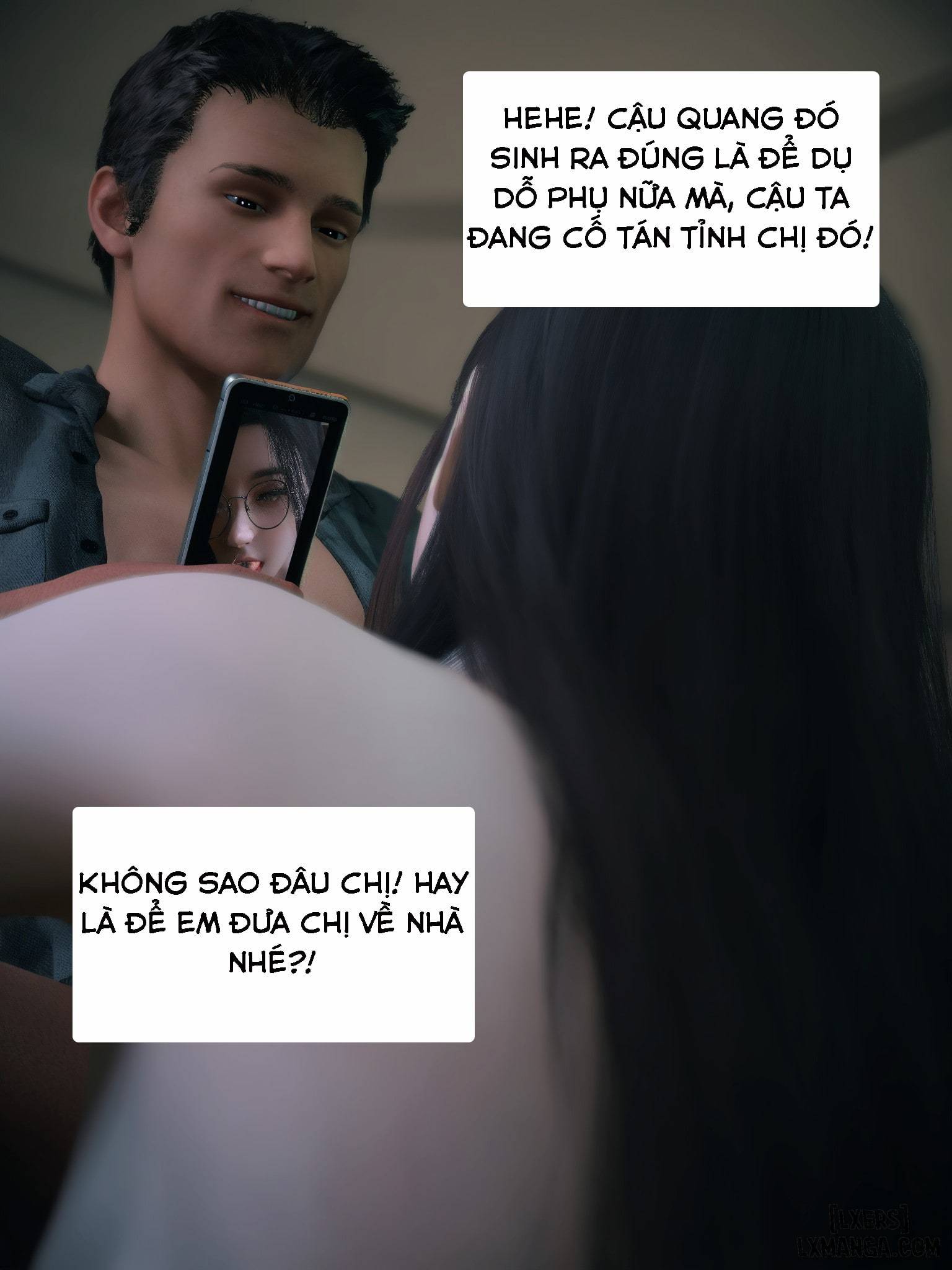 HentaiVN.net - Ảnh 124 - Cô Bạn Cùng Phòng Quá Dâm - Chap 4