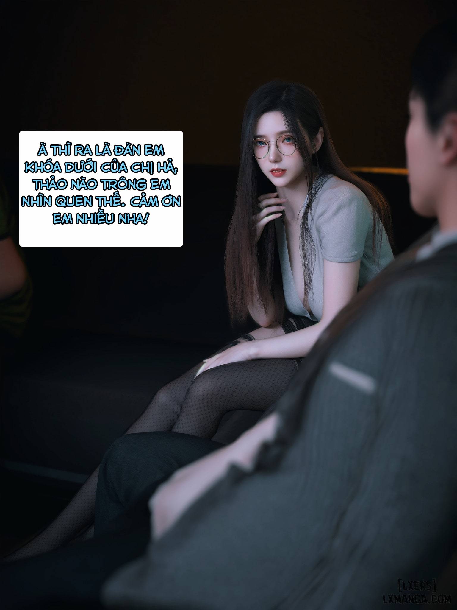 HentaiVN.net - Ảnh 15 - Cô Bạn Cùng Phòng Quá Dâm - Chap 4