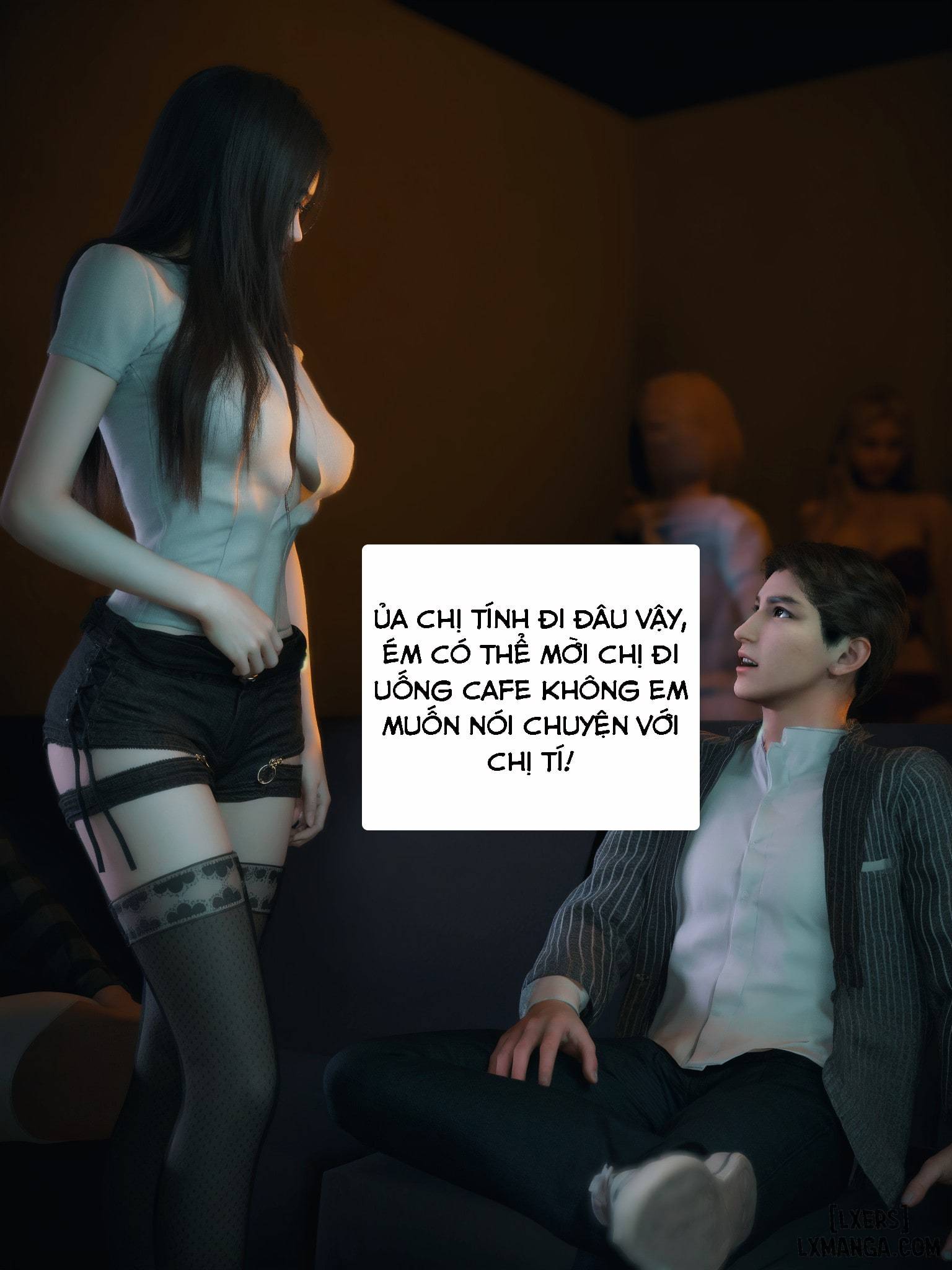 HentaiVN.net - Ảnh 22 - Cô Bạn Cùng Phòng Quá Dâm - Chap 4