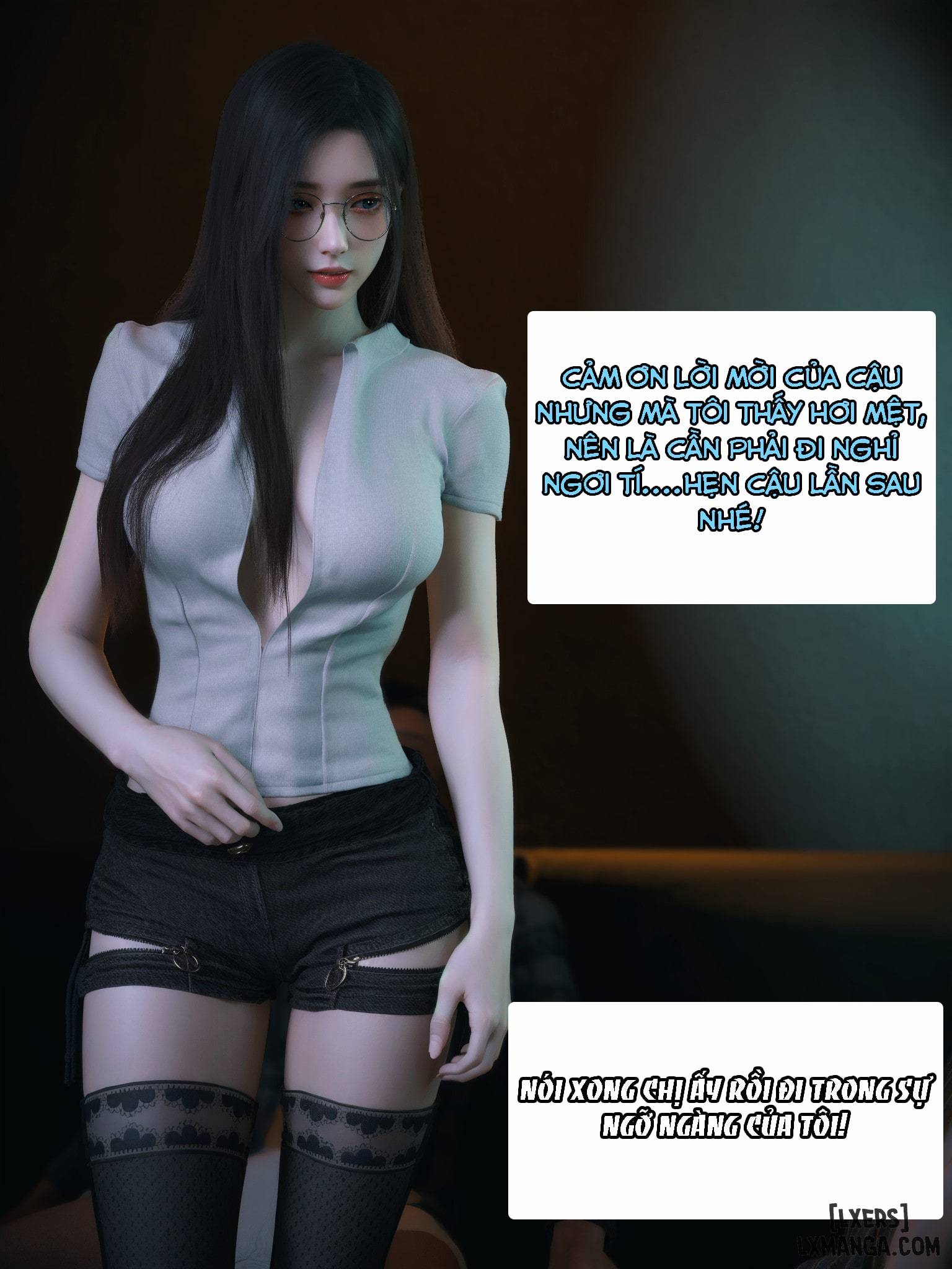 HentaiVN.net - Ảnh 23 - Cô Bạn Cùng Phòng Quá Dâm - Chap 4