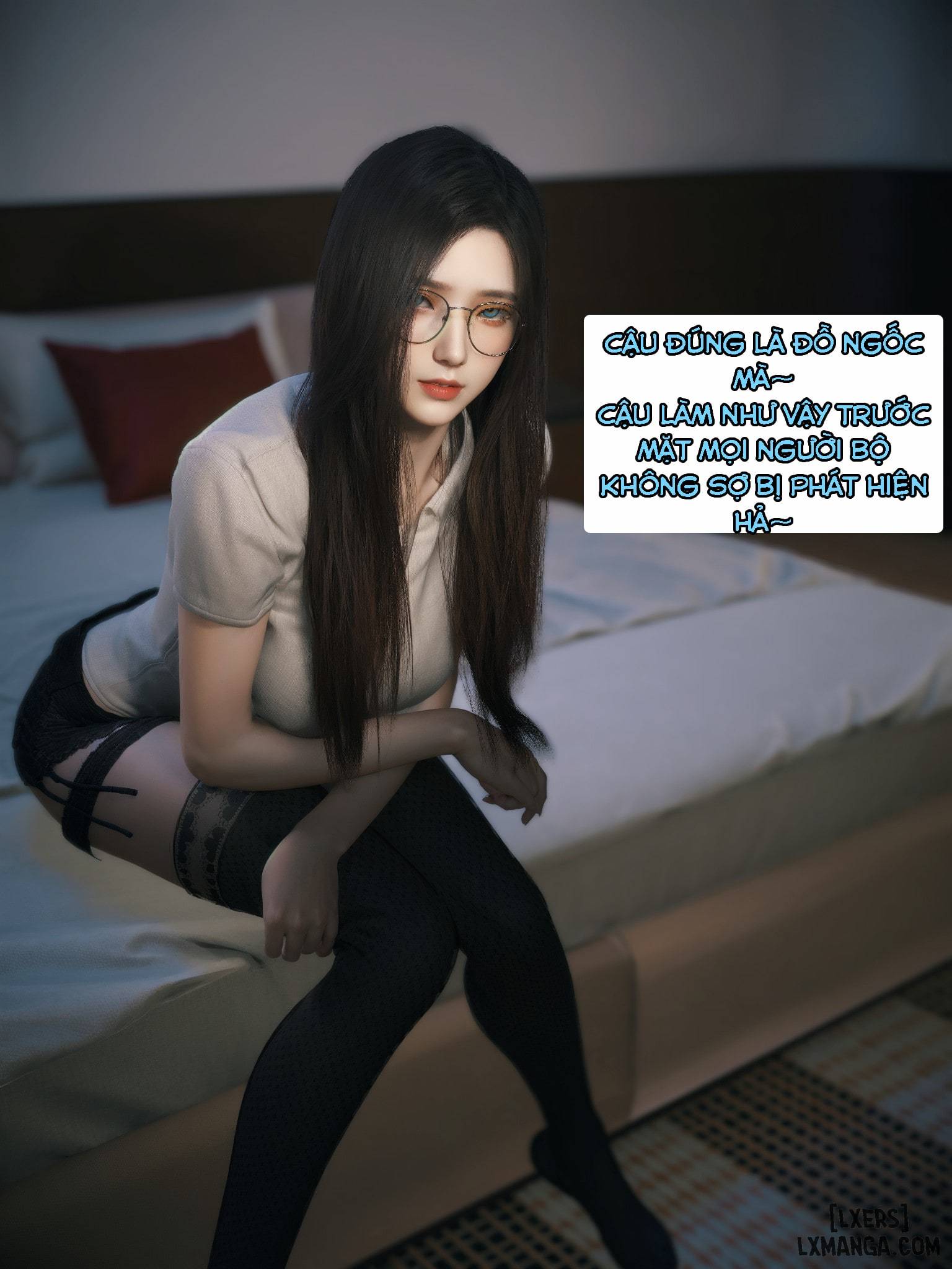 HentaiVN.net - Ảnh 28 - Cô Bạn Cùng Phòng Quá Dâm - Chap 4