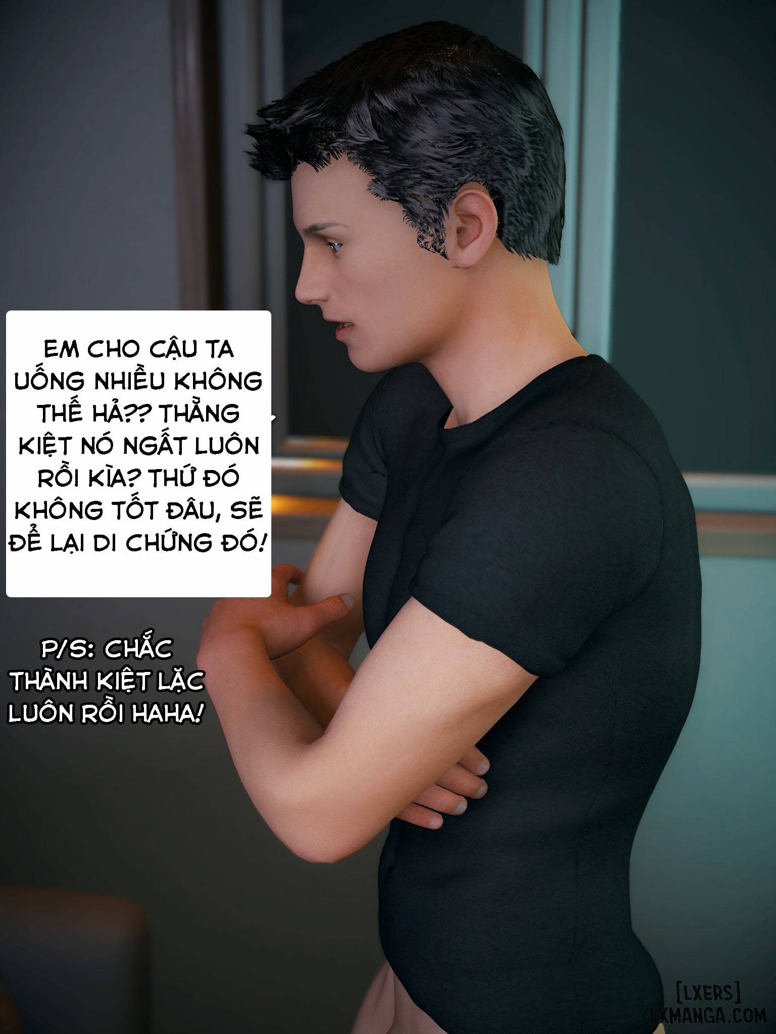 HentaiVN.net - Ảnh 14 - Cô Bạn Cùng Phòng Quá Dâm - Chap 5