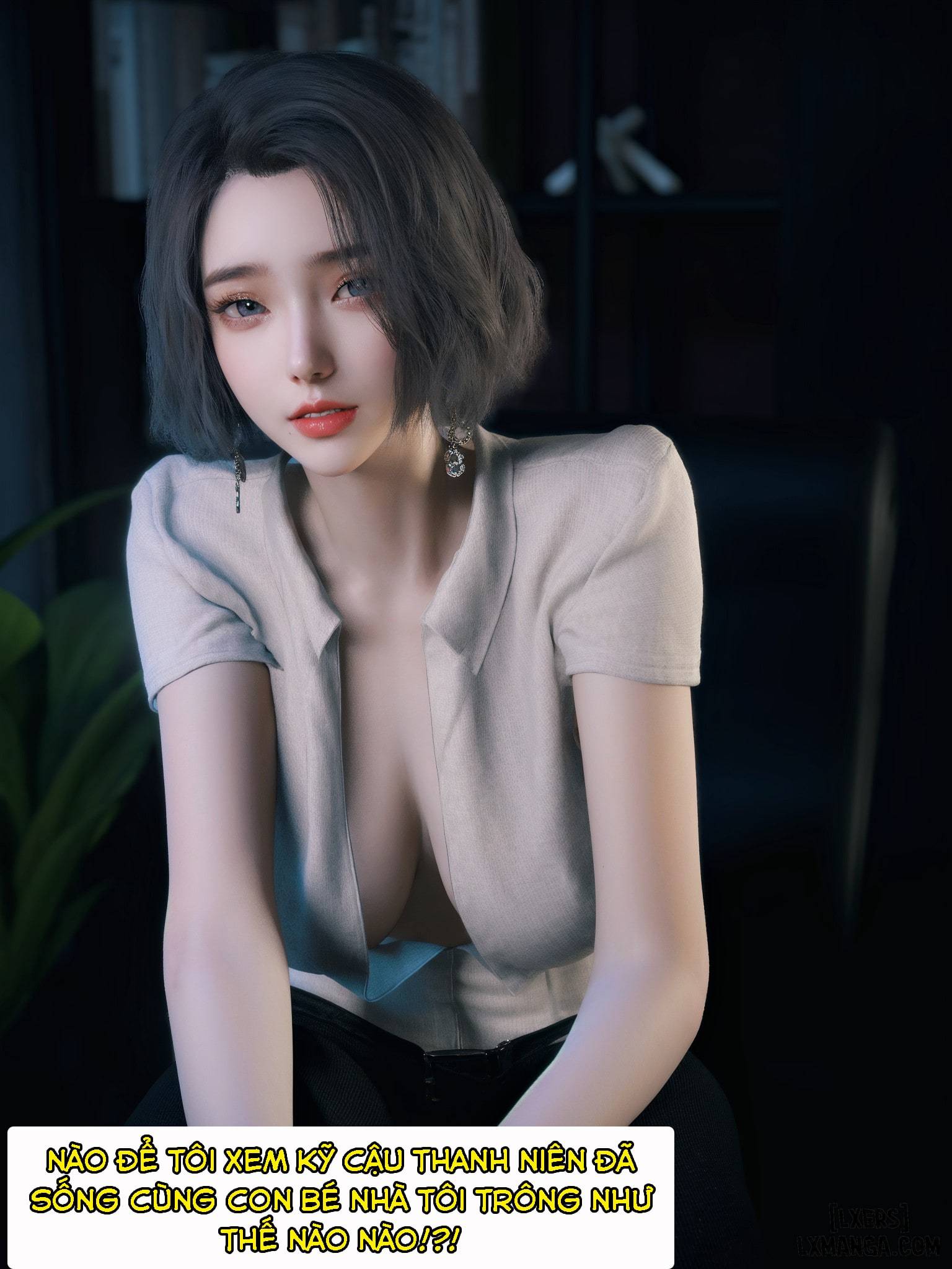 HentaiVN.net - Ảnh 6 - Cô Bạn Cùng Phòng Quá Dâm - Chap 7
