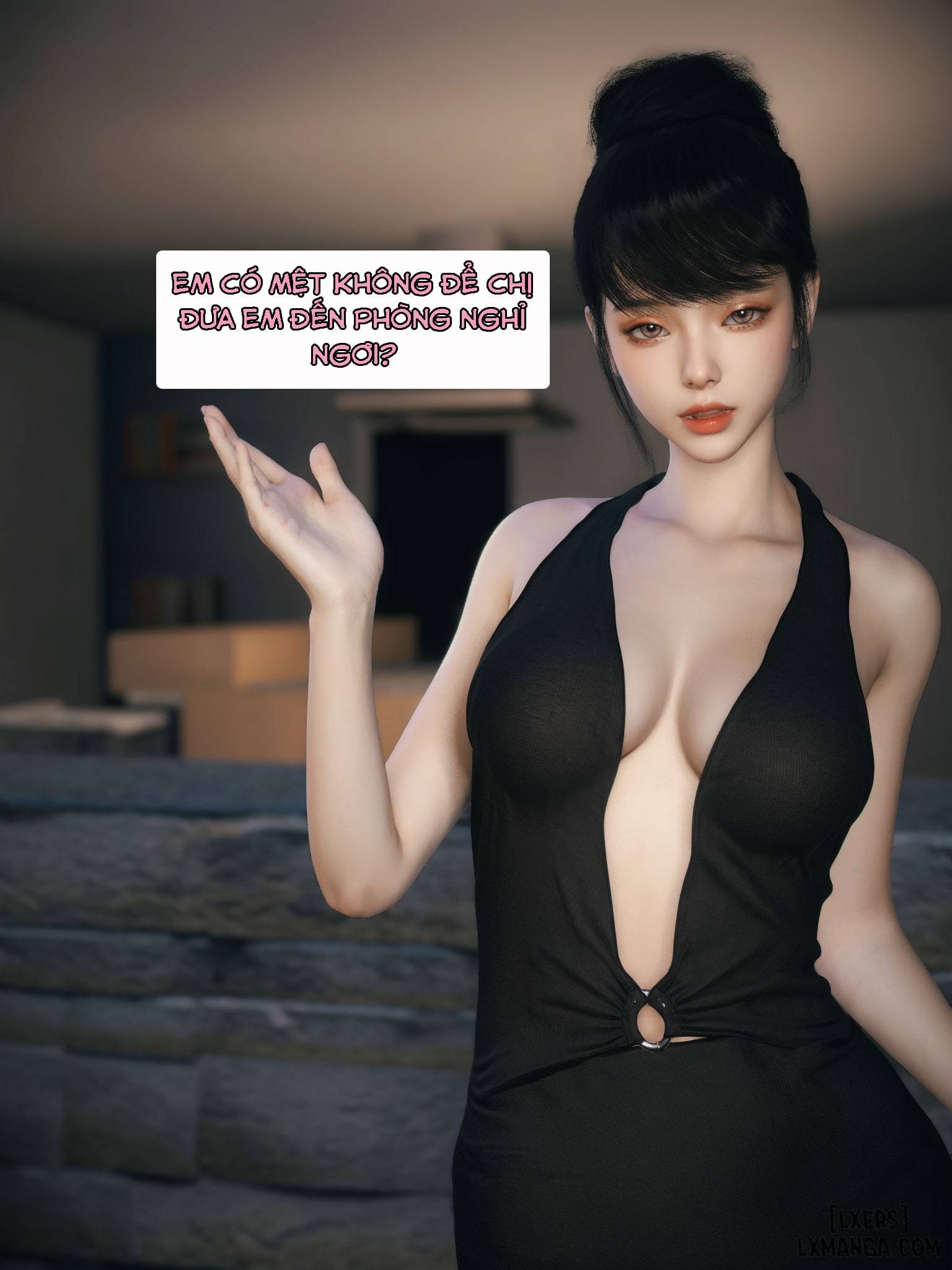 HentaiVN.net - Ảnh 3 - Cô Bạn Cùng Phòng Quá Dâm - Chap 8