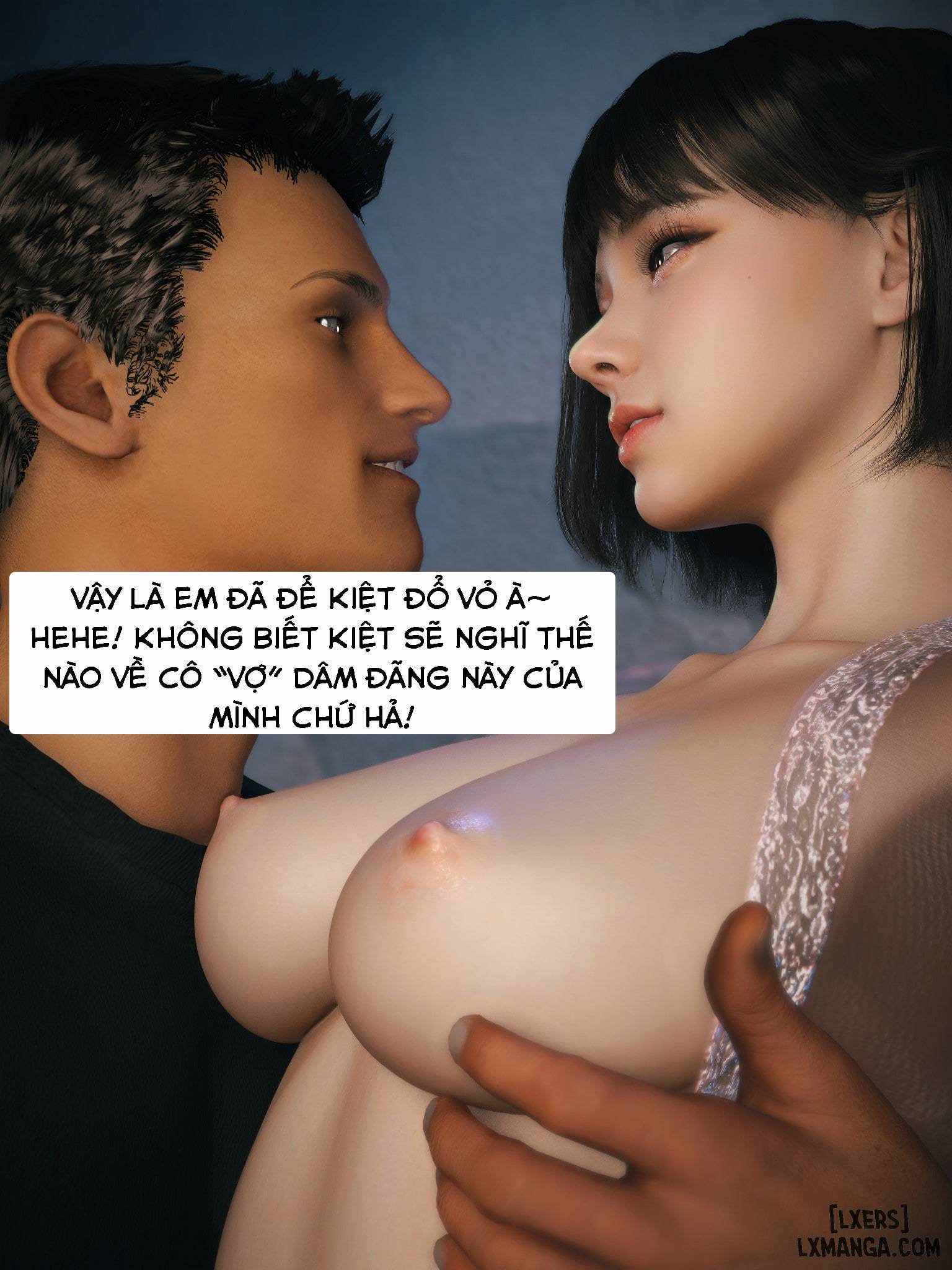 HentaiVN.net - Ảnh 12 - Cô Bạn Cùng Phòng Quá Dâm - Chap 9