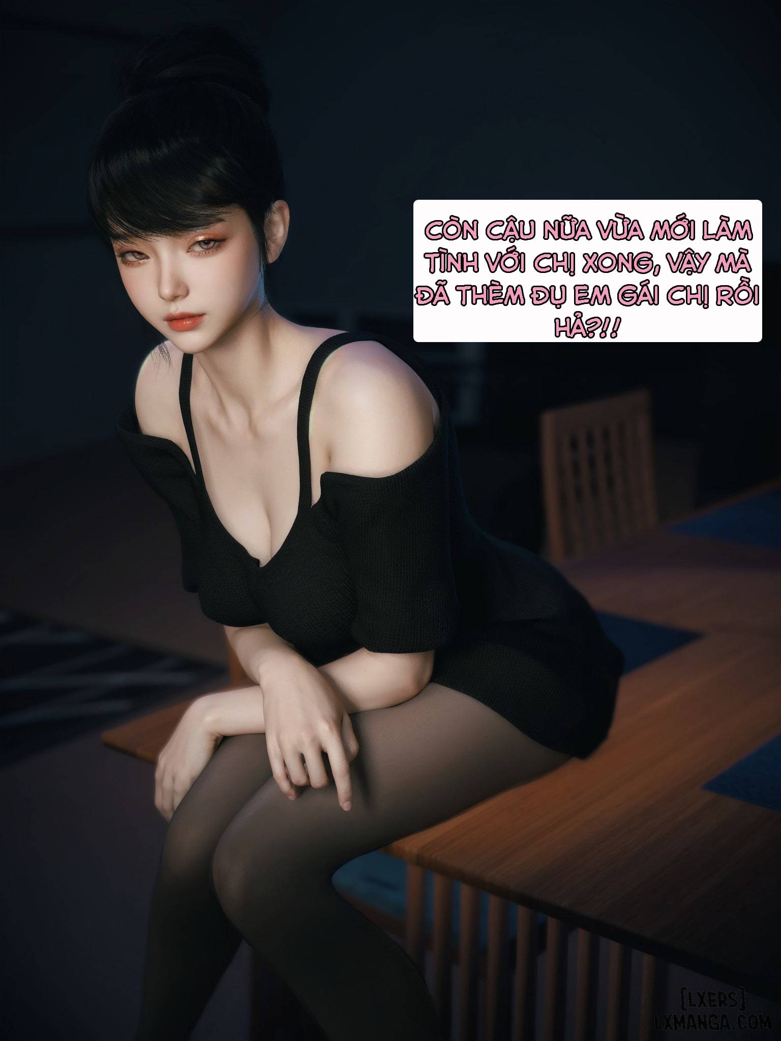 HentaiVN.net - Ảnh 15 - Cô Bạn Cùng Phòng Quá Dâm - Chap 9