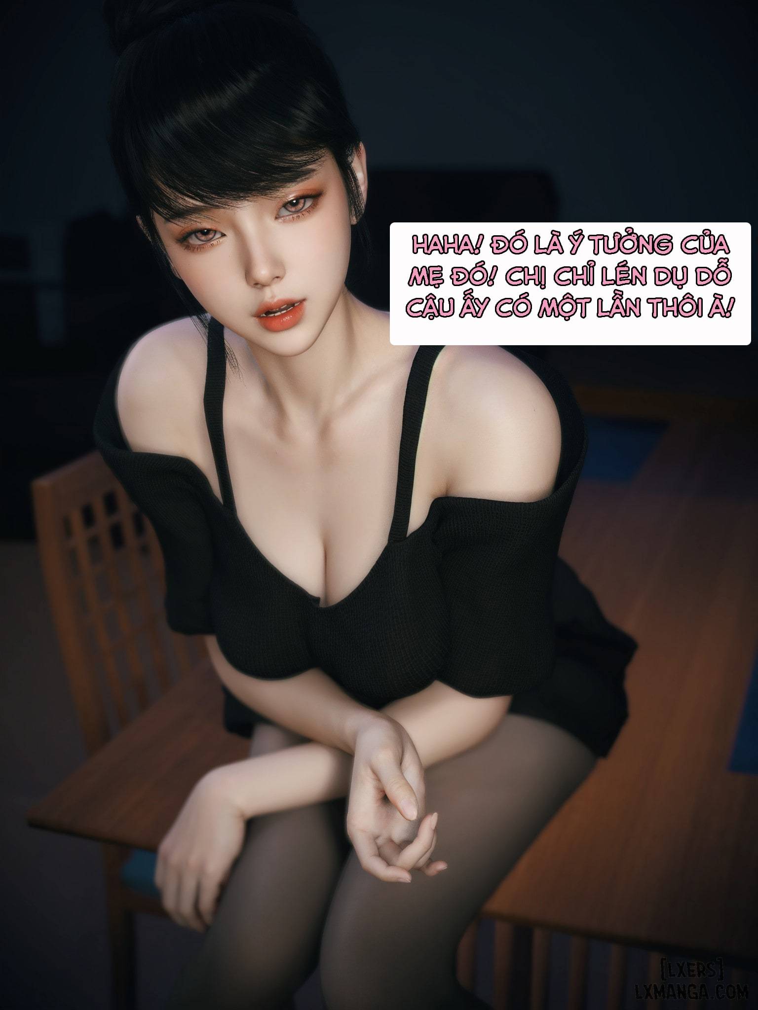 HentaiVN.net - Ảnh 17 - Cô Bạn Cùng Phòng Quá Dâm - Chap 9