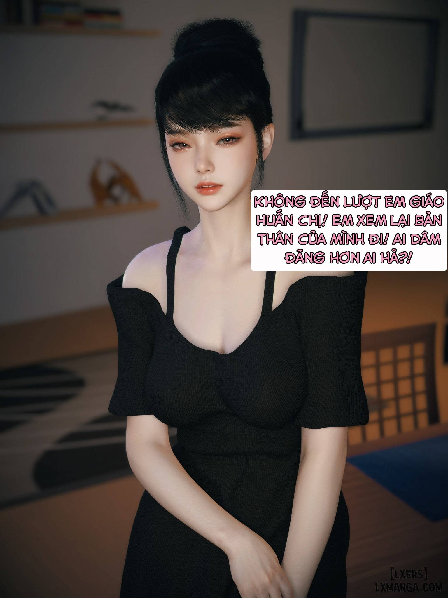 HentaiVN.net - Ảnh 23 - Cô Bạn Cùng Phòng Quá Dâm - Chap 9