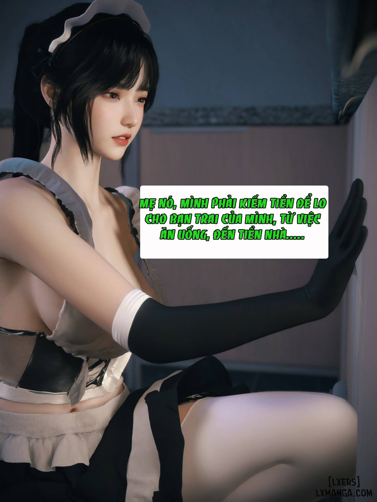 HentaiVN.net - Ảnh 28 - Cô Bạn Cùng Phòng Quá Dâm - Chap 9
