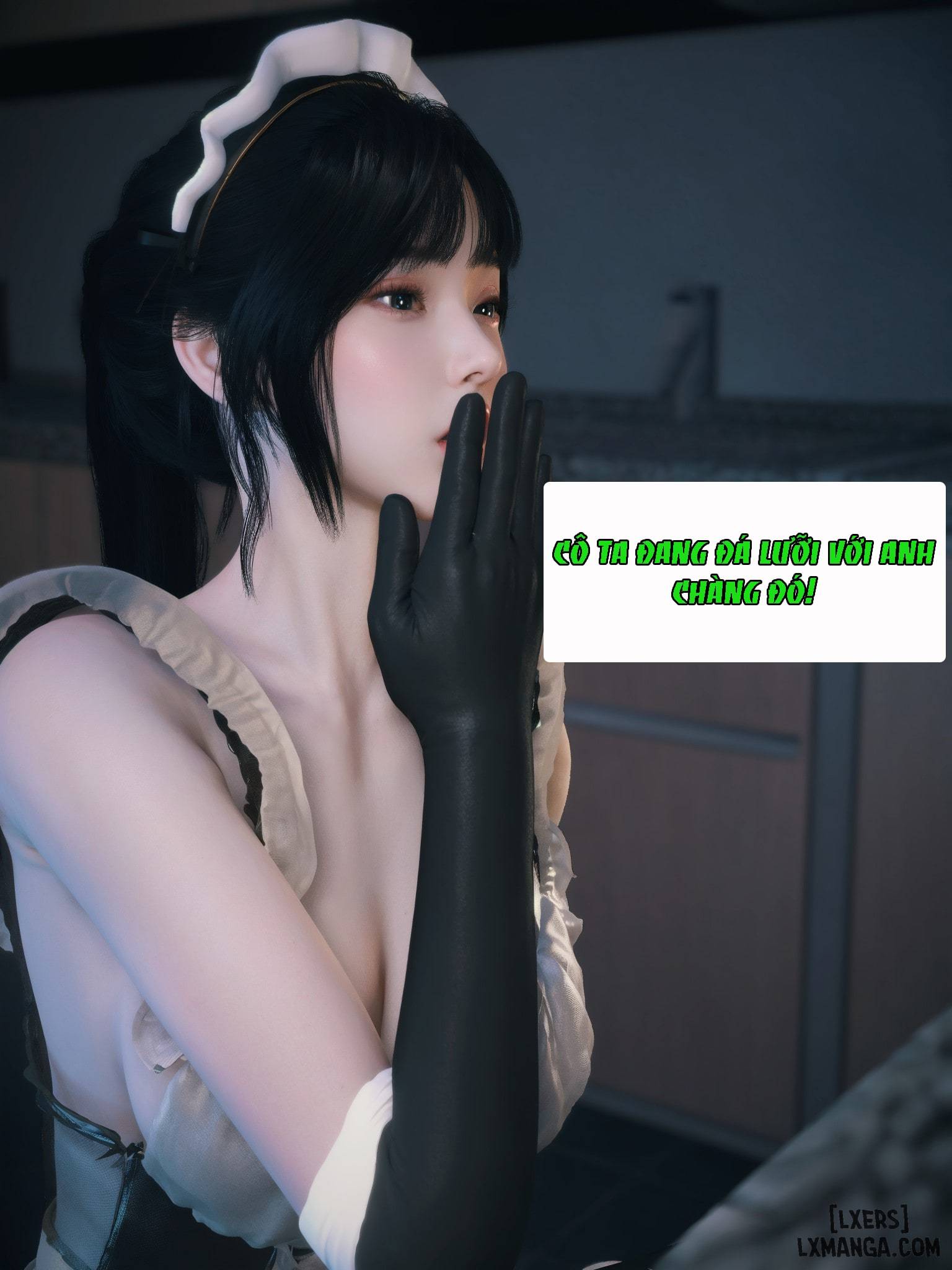 HentaiVN.net - Ảnh 36 - Cô Bạn Cùng Phòng Quá Dâm - Chap 9