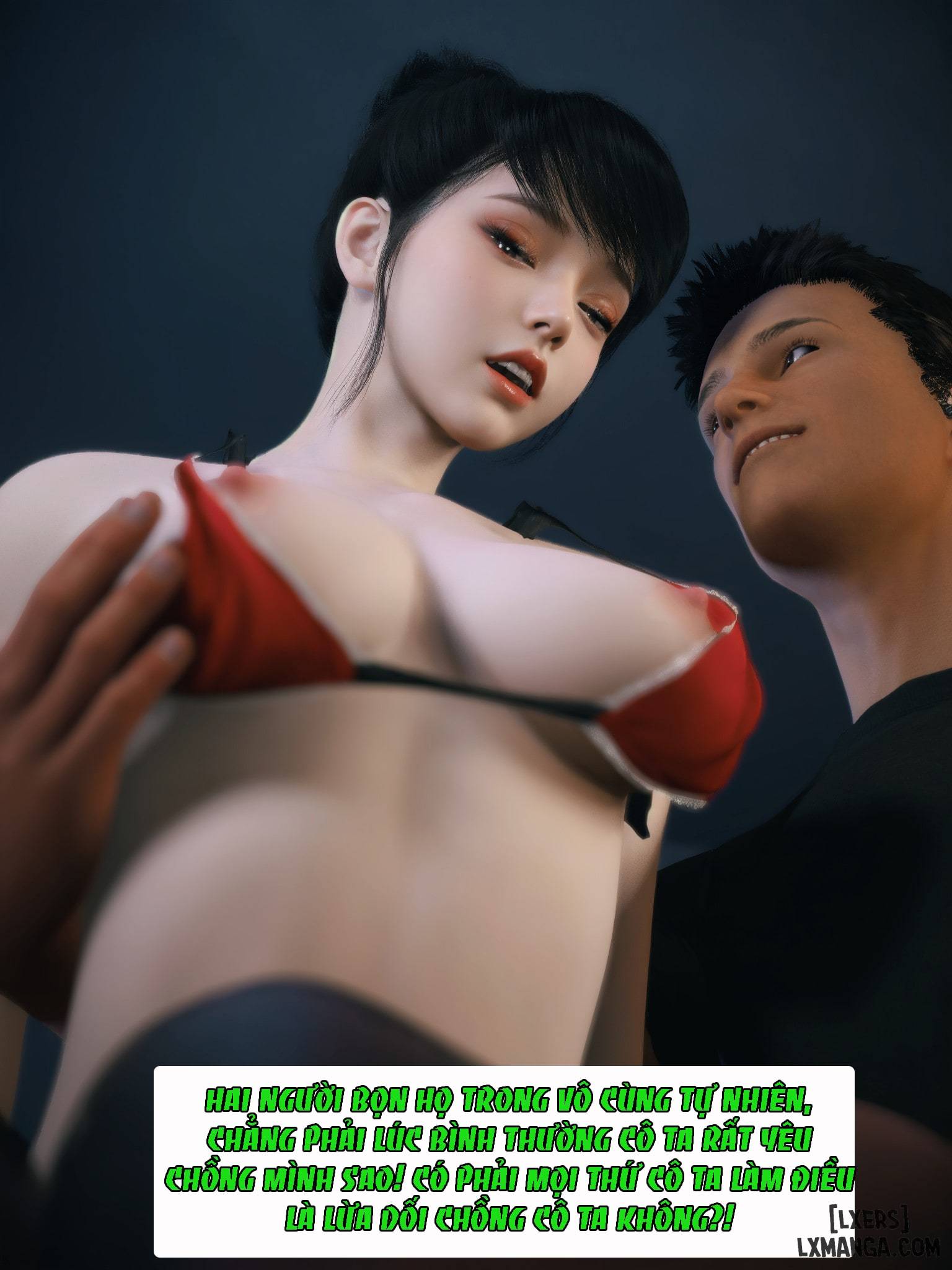 HentaiVN.net - Ảnh 37 - Cô Bạn Cùng Phòng Quá Dâm - Chap 9