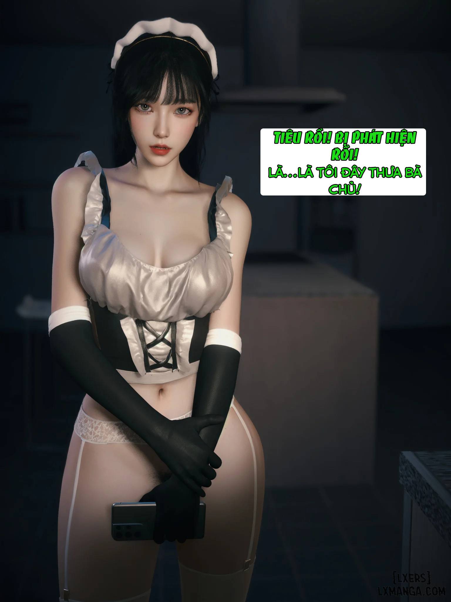 HentaiVN.net - Ảnh 5 - Cô Bạn Cùng Phòng Quá Dâm - Chap 10