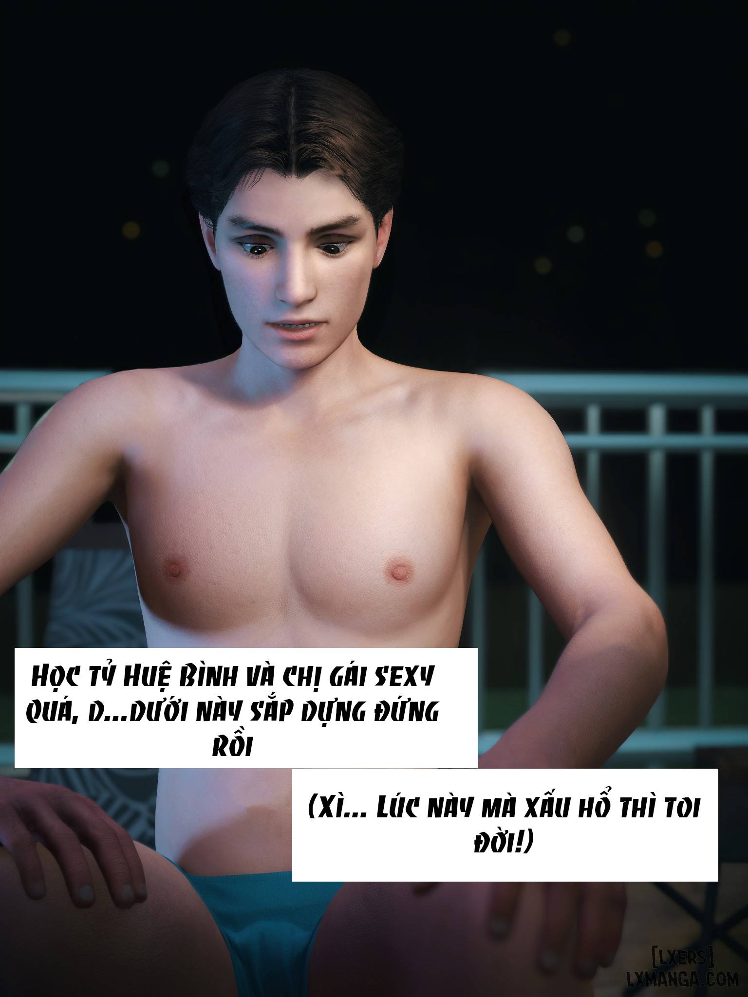 HentaiVN.net - Ảnh 29 - Cô Bạn Cùng Phòng Quá Dâm - Chap 12