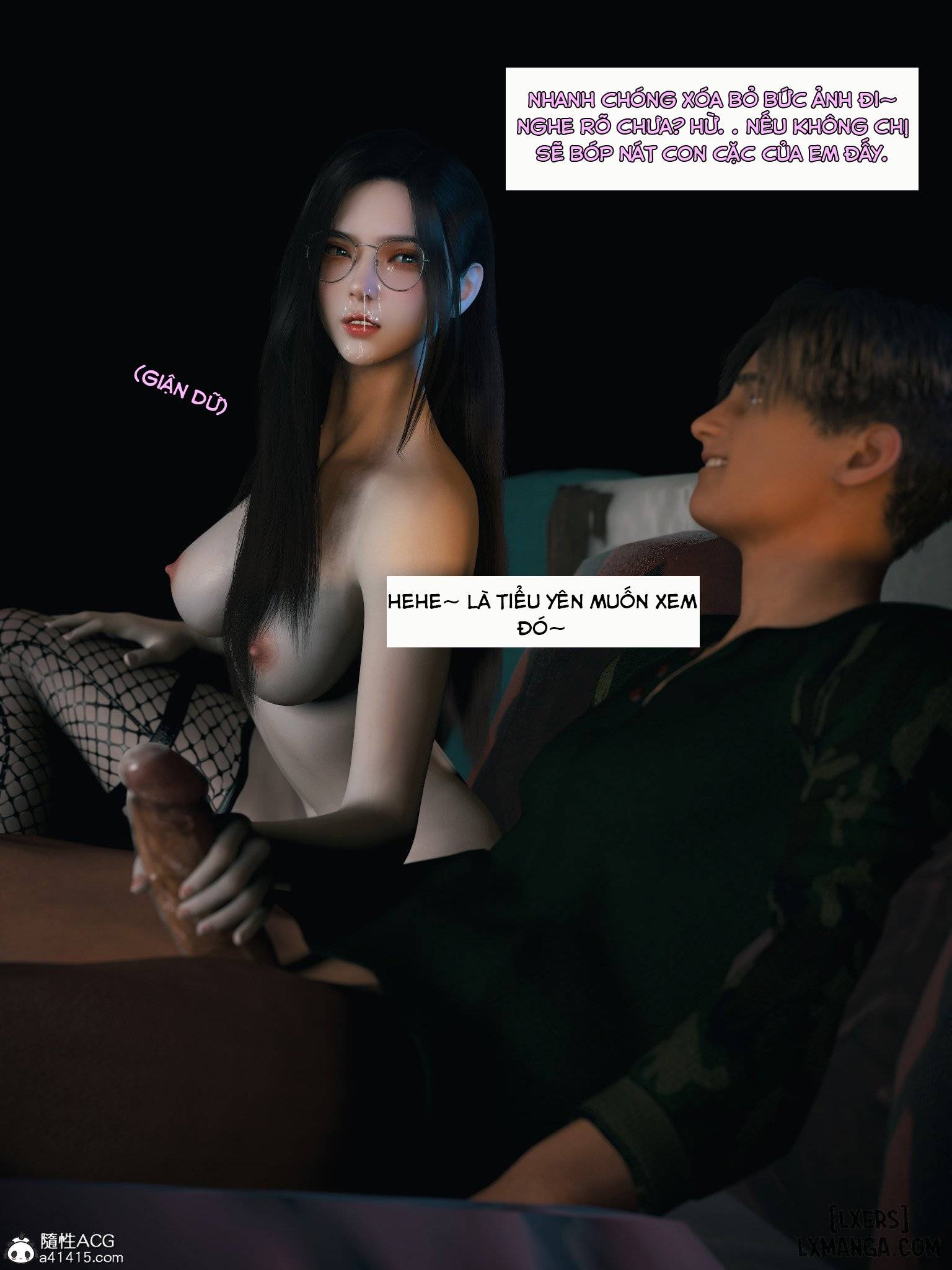 HentaiVN.net - Ảnh 39 - Cô Bạn Cùng Phòng Quá Dâm - Chap 17