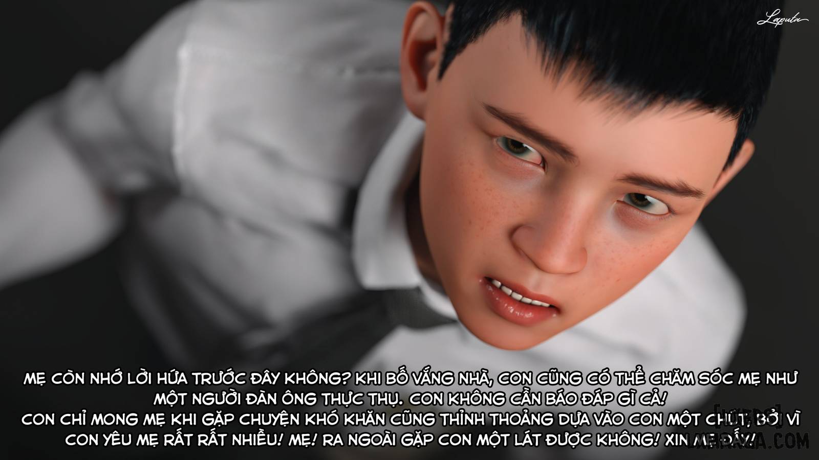 HentaiVN.net - Ảnh 15 - [VŨ TRỤ 2] Người Mẹ Dâm Đãng - Bắt Mẹ - Chap 2